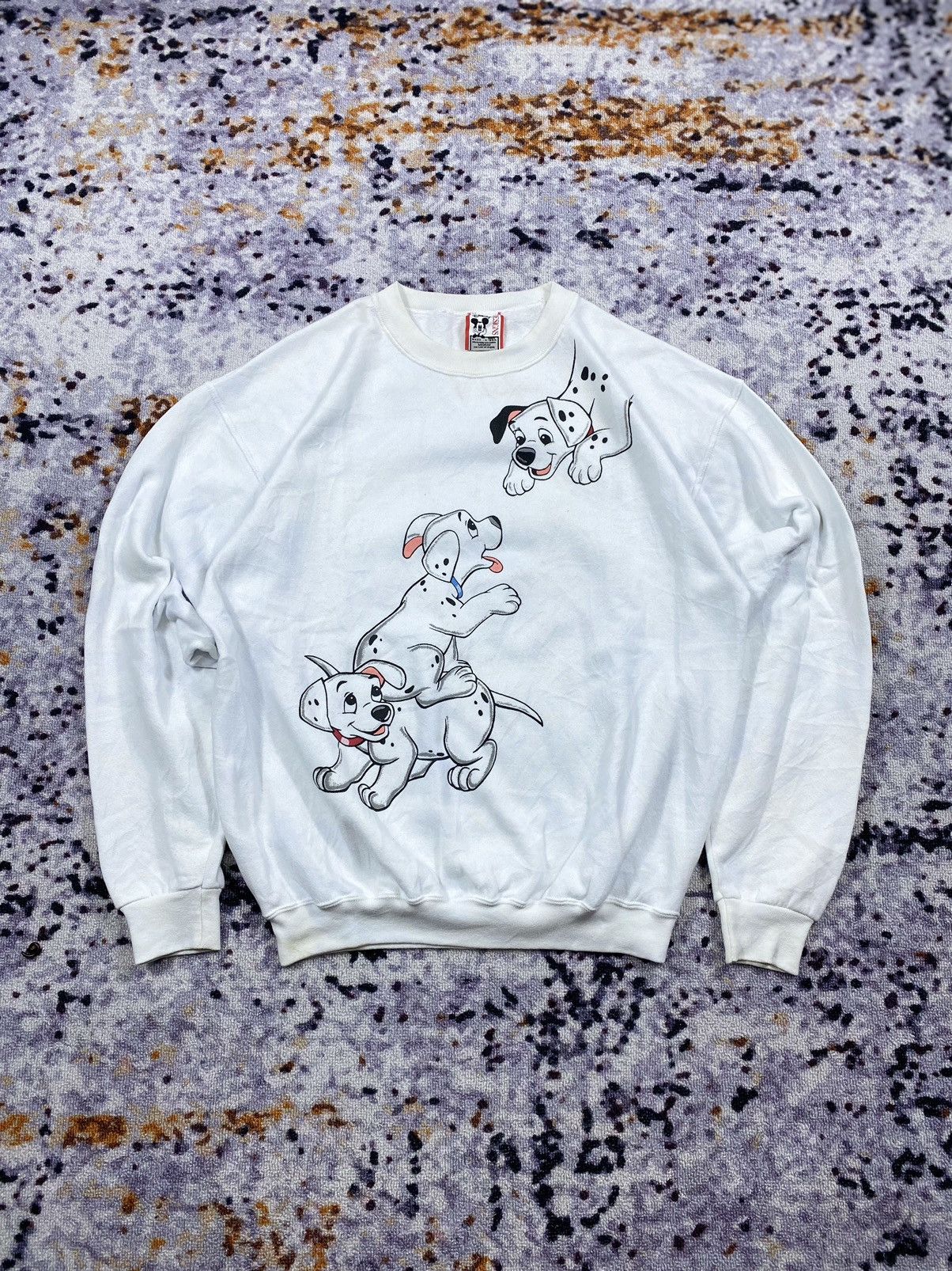 Mickey Mouse × Vintage Vintage Disney 101 Dalmatians sweatshirt Size US M / EU 48-50 / 2 - 1 Thumbnail