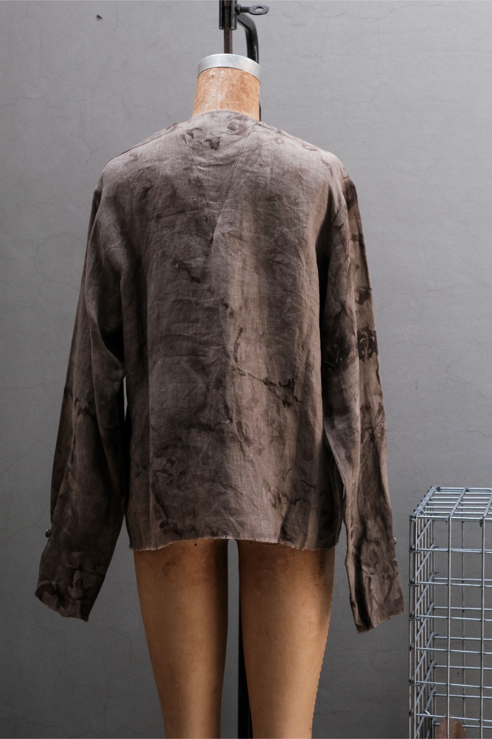 Professor.E Professor.E Forgotten Materials Collarless Shirt Size US S / EU 44-46 / 1 - 5 Thumbnail