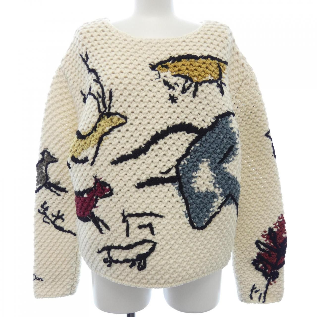Dior Dior Christian Dior Knitwear Cotton Tops 8C24517AM304 DUTY FREE for USA Size ONE SIZE - 1 Thumbnail