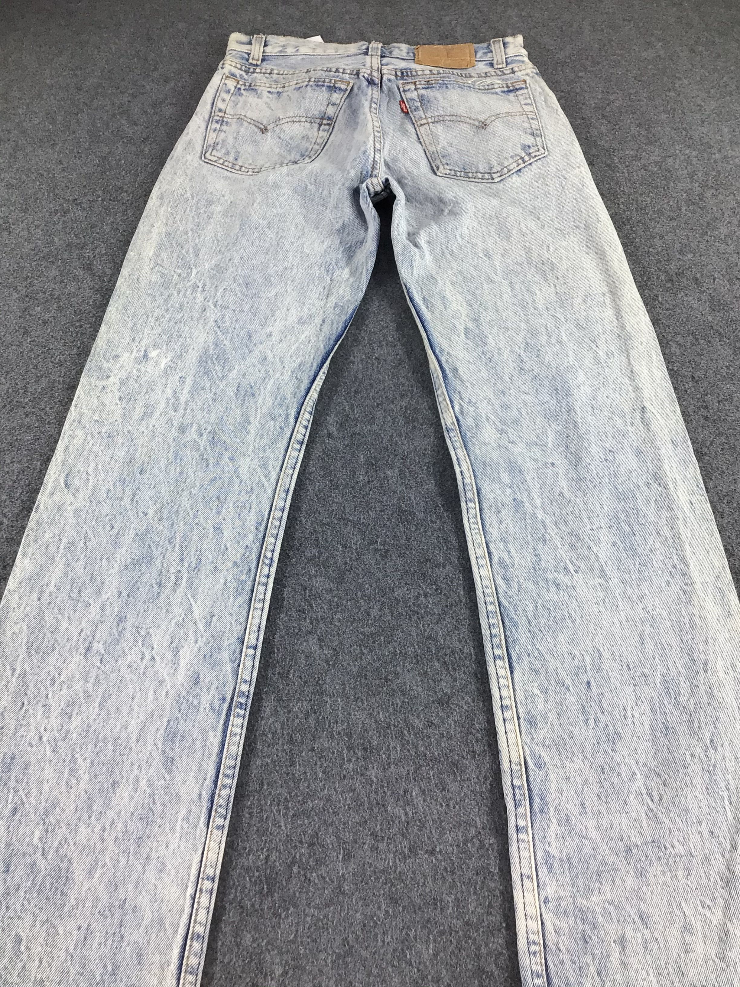 Levi's Vintage Levis 701 Jeans Levi's Acid Wash Denim -J413 Size US 28 / EU 44 - 4 Thumbnail
