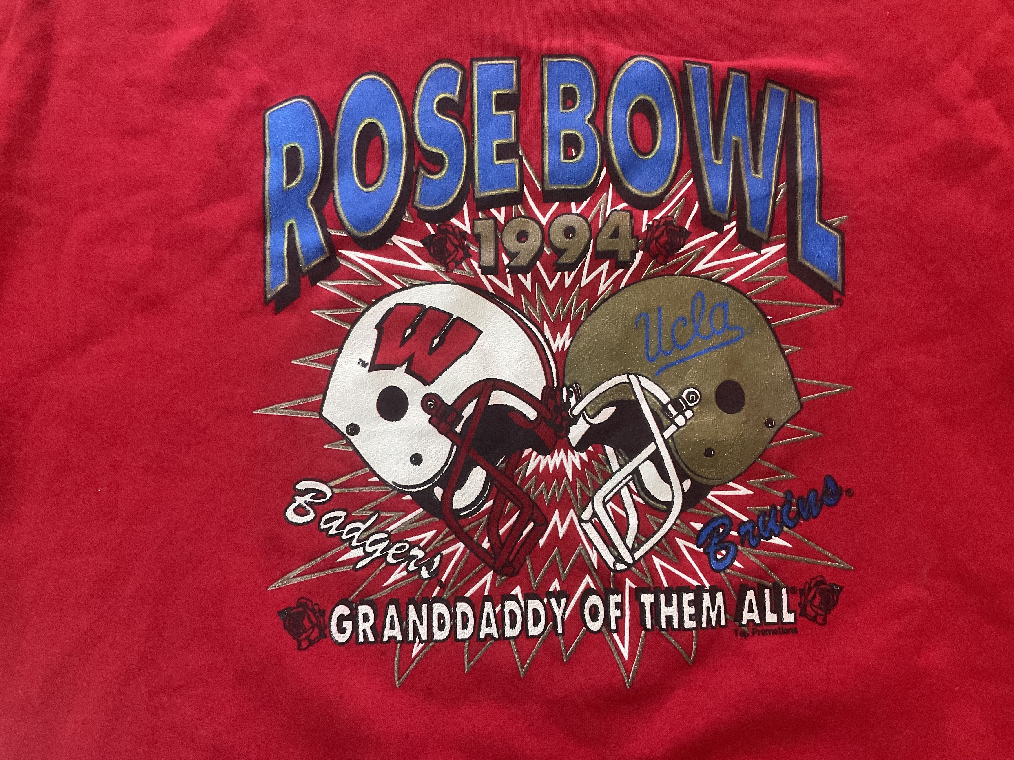Vintage 1994 Rose Bowl Champs Wisconsin Badgers Sweatshirt