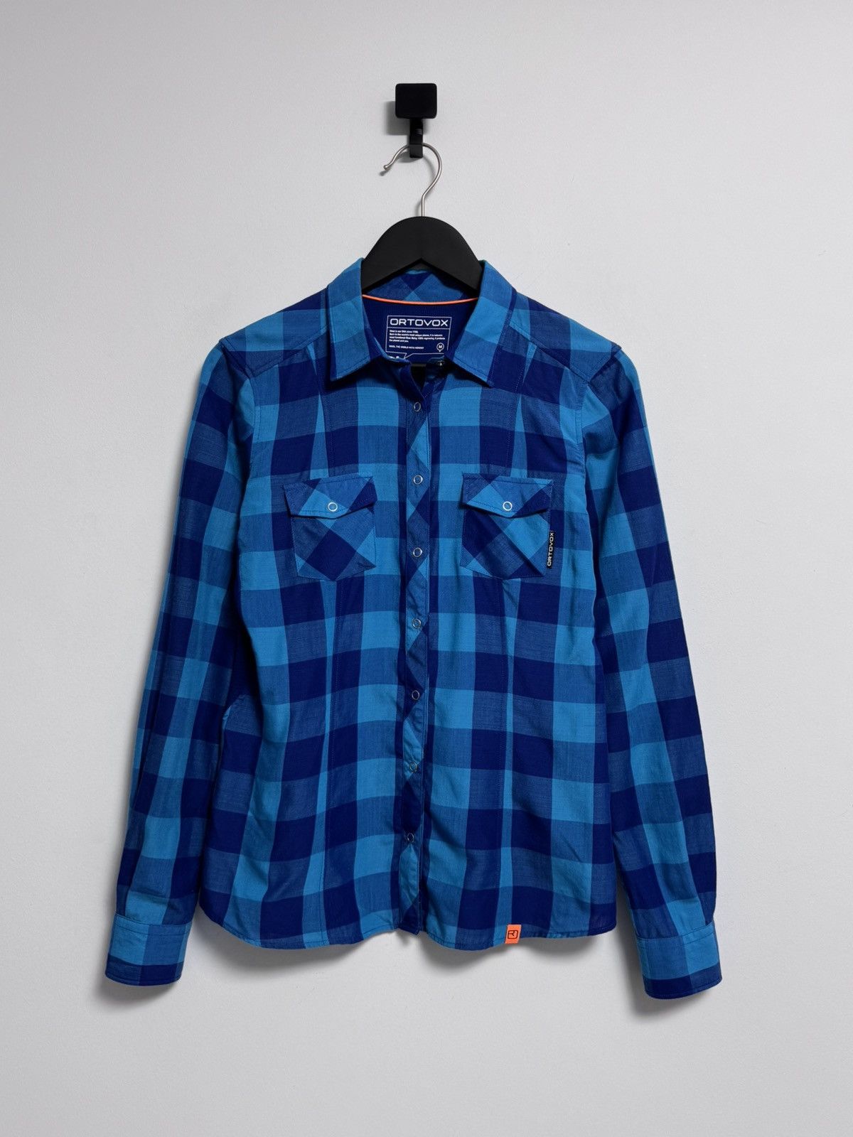 ORTOVOX × Vintage Ortovox Button Up Check Merino Size M / US 6-8 / IT 42-44 - 1 Thumbnail