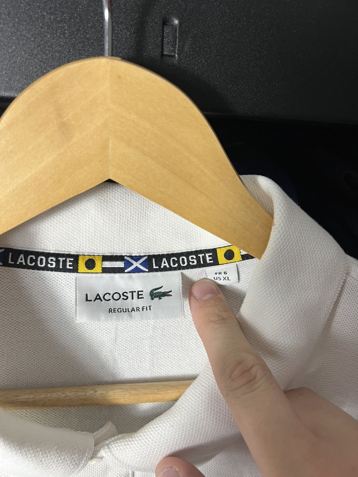 Lacoste 🐊 Lacoste Sailing Gear Polo Shirt — Flag Patch Vintage XL Size US XL / EU 56 / 4 - 8 Thumbnail