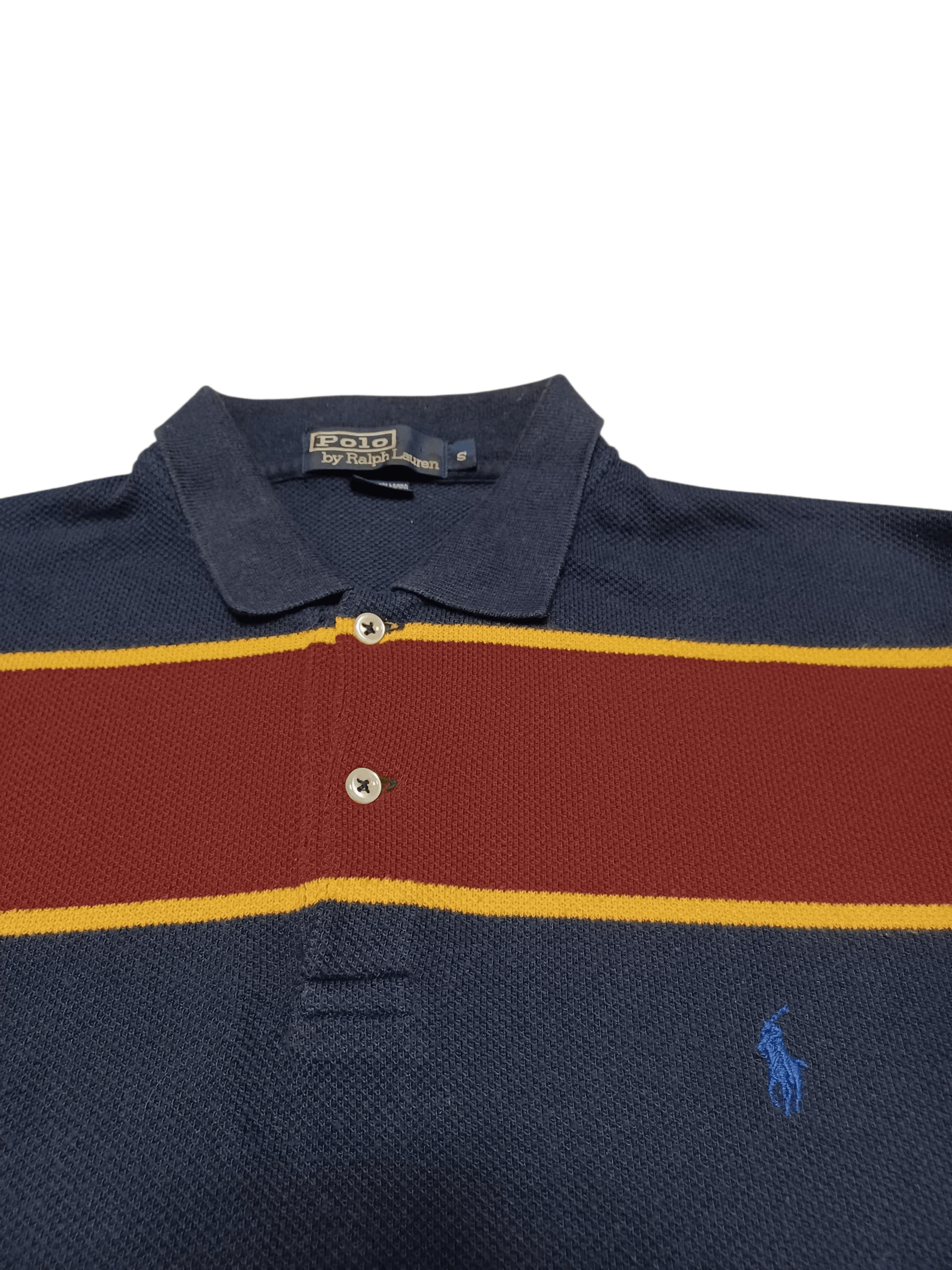 Polo Ralph Lauren POLO RALPH LAUREN VINTAGE LUXURY STRIPED RUGBY SHIRT Size US S / EU 44-46 / 1 - 2 Thumbnail