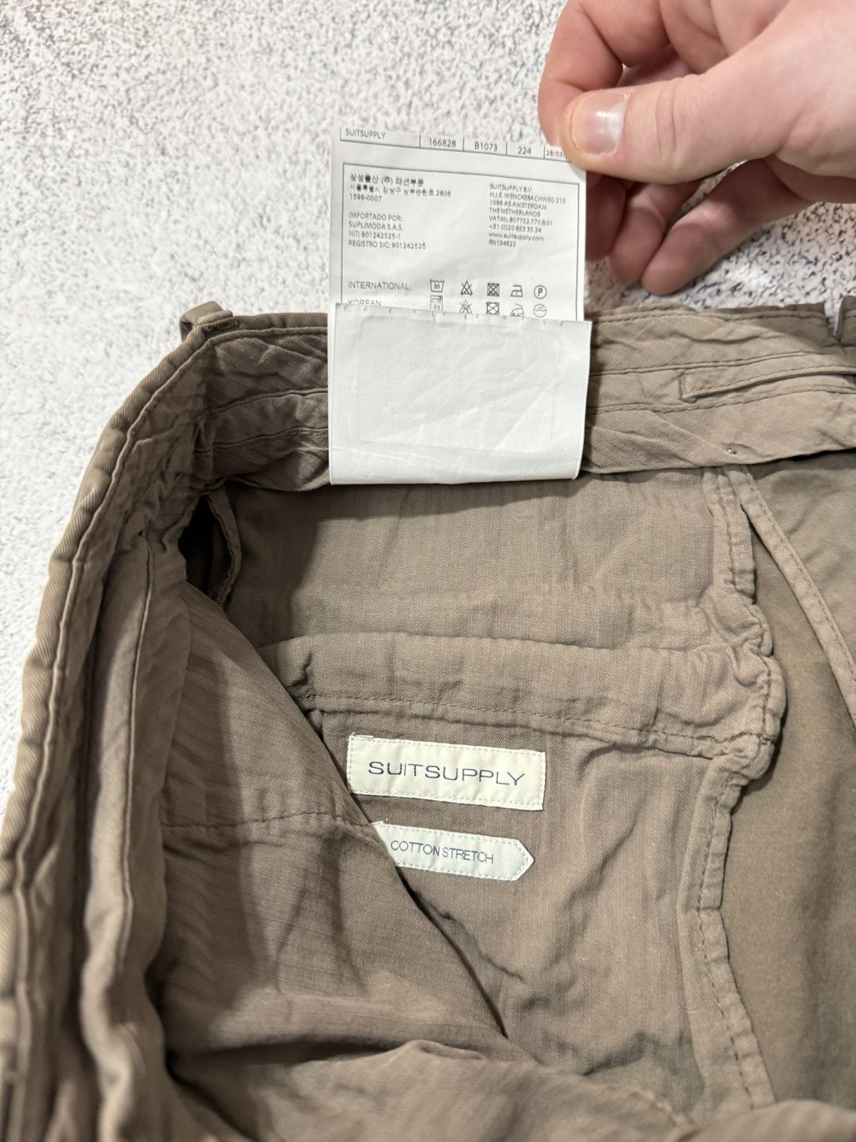 Suitsupply × Vintage Suitsupply Porto Novo Chino Trousers Pants Brown Men’s Size US 34 / EU 50 - 7 Thumbnail