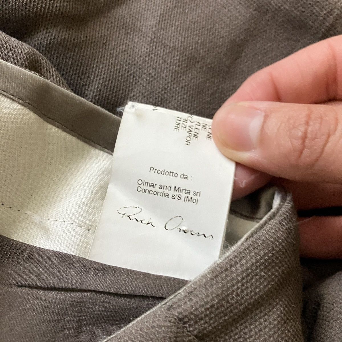 Rick Owens Rick Owens Womens Olmar and Mirta silk crops Size 28" / US 6 / IT 42 - 4 Thumbnail