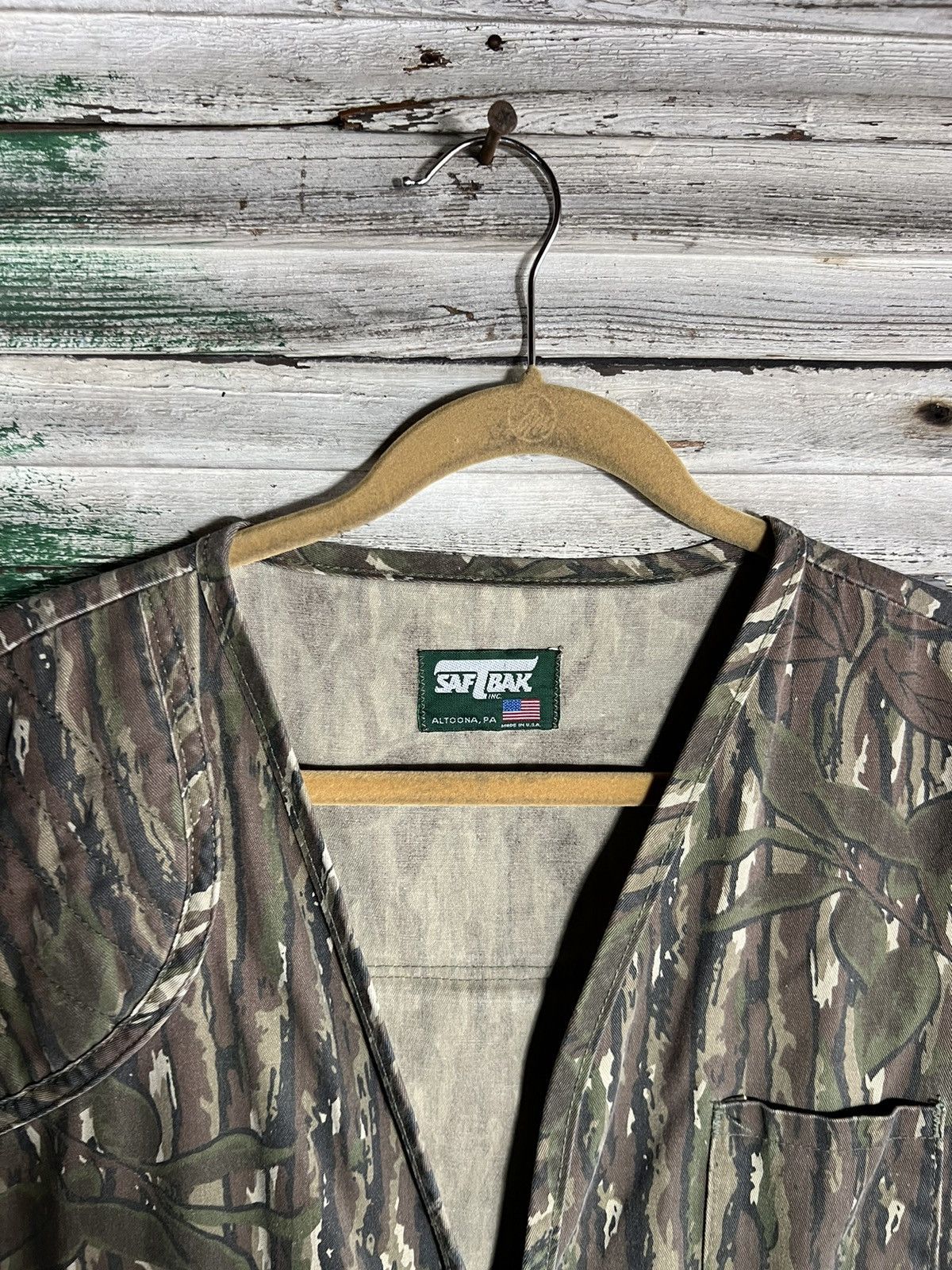 Vintage Vintage Camo Vest Size US XL / EU 56 / 4 - 4 Thumbnail