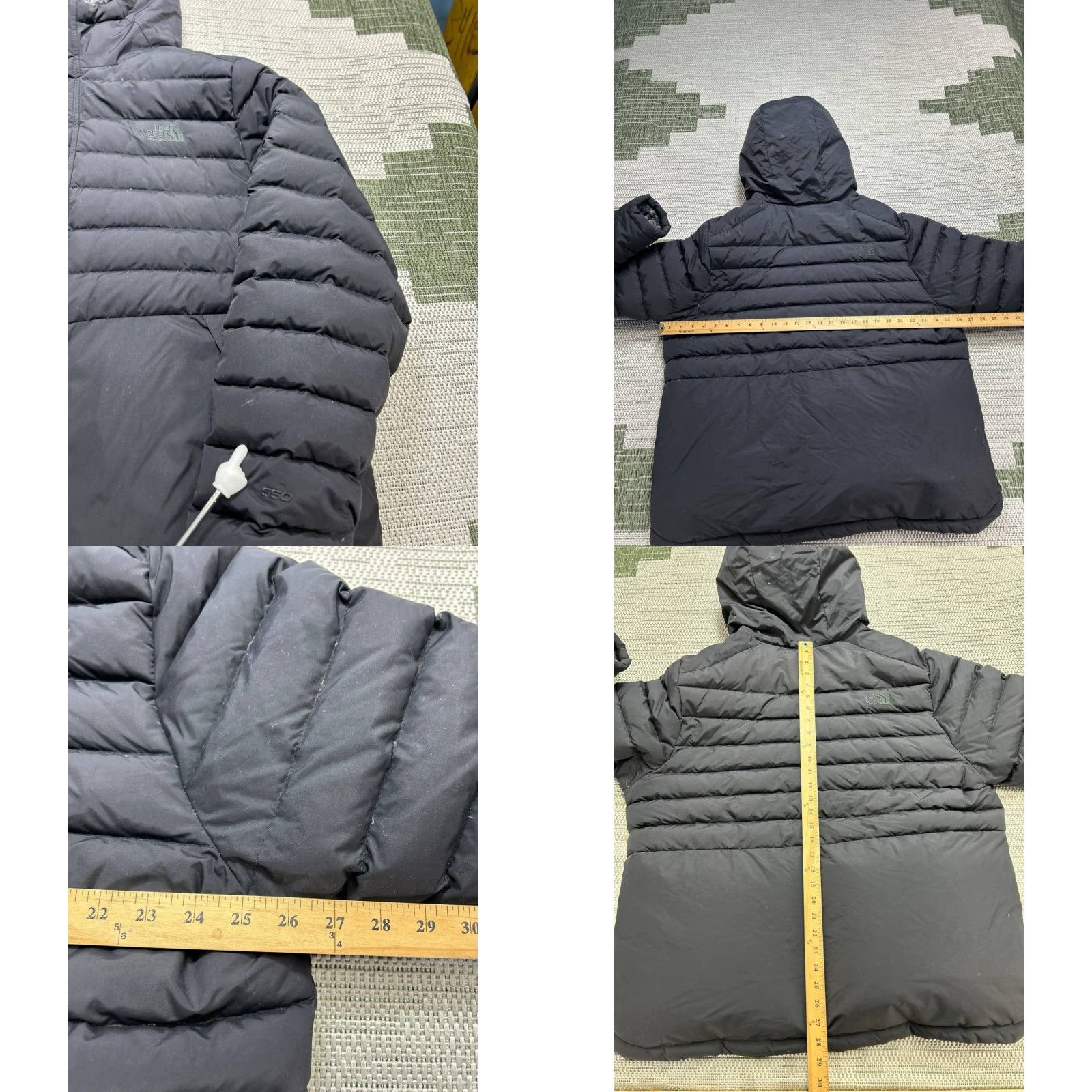 The North Face The North Face Jacket Mens XL Black 550 Down Insulated Full Zip Puffer Size US XL / EU 56 / 4 - 8 Thumbnail