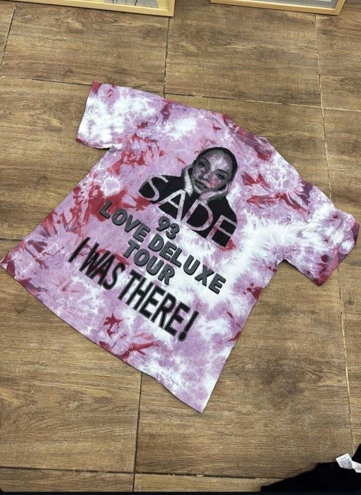 Rap Tees Custom Sade Love Deluxe Tour Tie Dye Size US L / EU 52-54 / 3 - 2 Thumbnail
