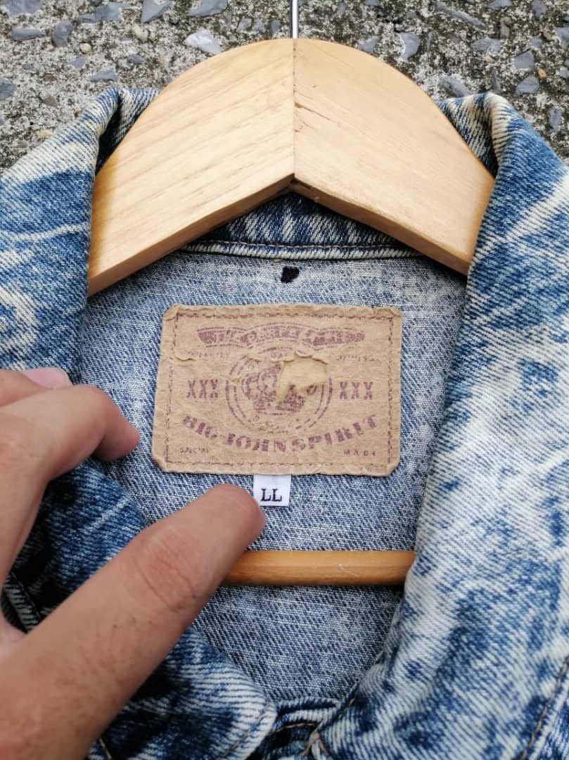 Big John × Vintage Vintage Big John Acid Wash Denim Jacket Size US L / EU 52-54 / 3 - 6 Thumbnail