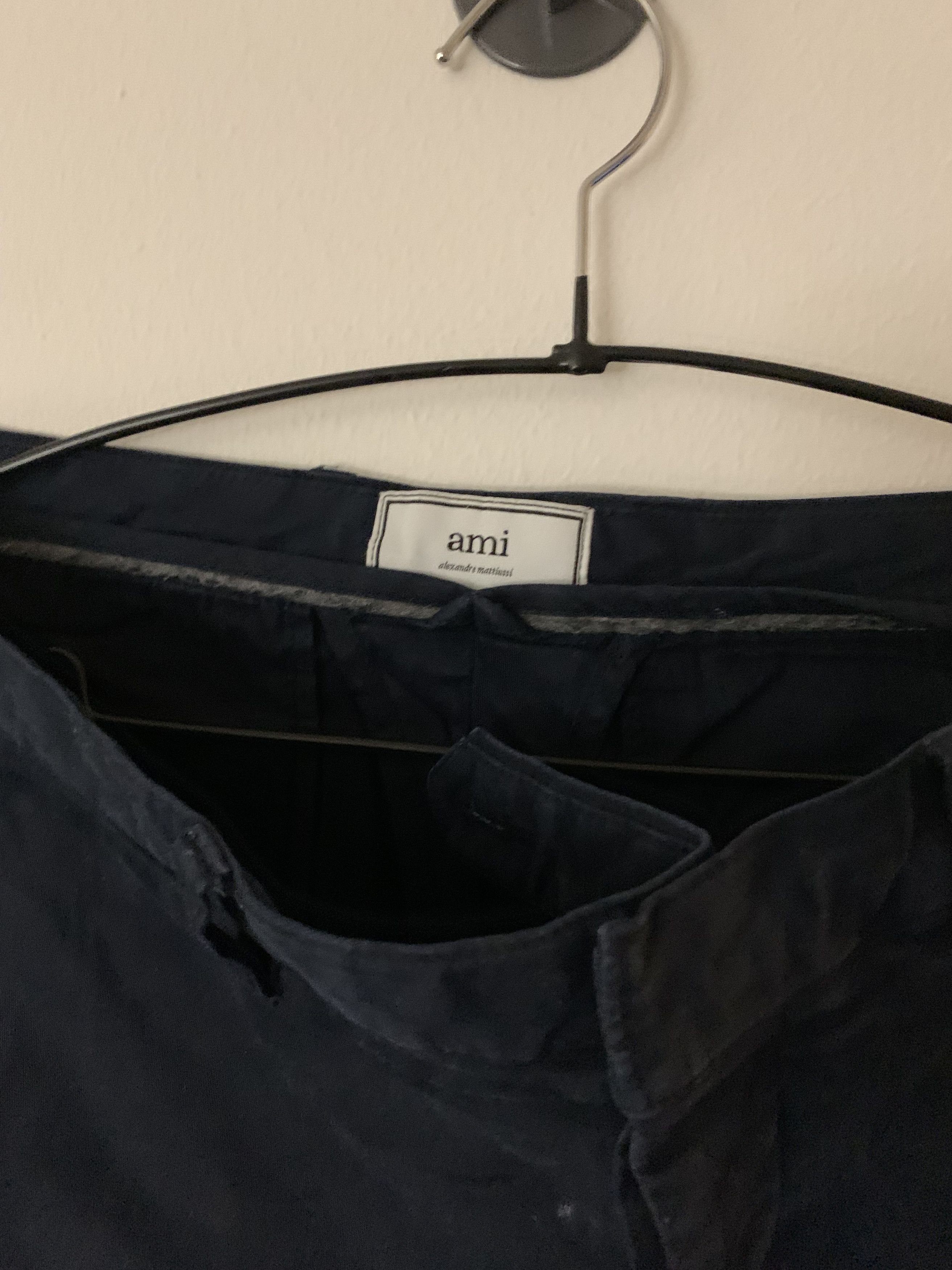 AMI AMI Slim-Fit Cotton-Twill Chinos Size US 30 / EU 46 - 2 Thumbnail
