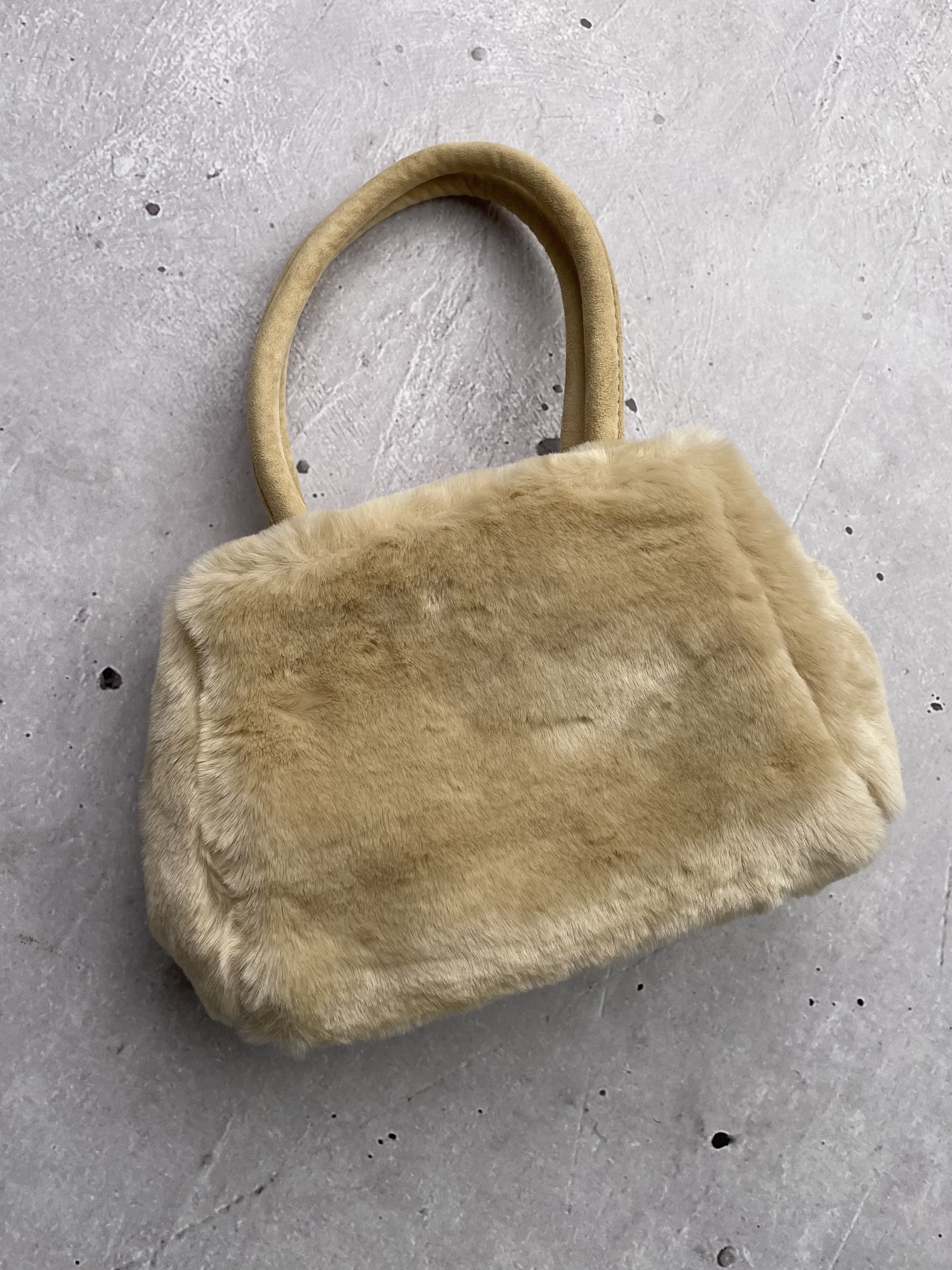 Japanese Brand × Vintage Vintage Amazing Faux Fur Handbags Size ONE SIZE - 4 Thumbnail