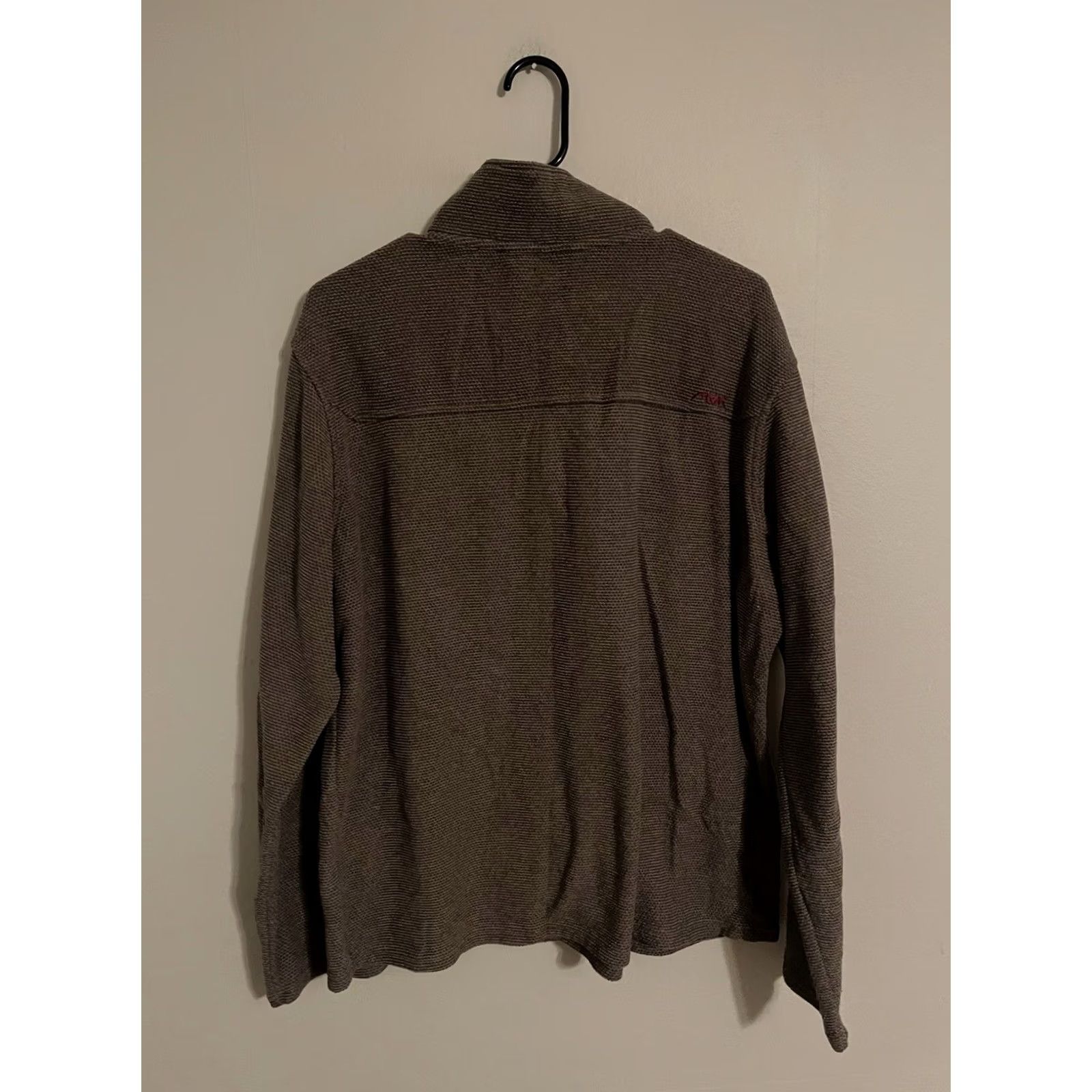 Mountain Khakis Mountain Khakis Fleece Pullover Jacket 1/4 Snap Button Beige XLarge Men's Size US XL / EU 56 / 4 - 4 Thumbnail