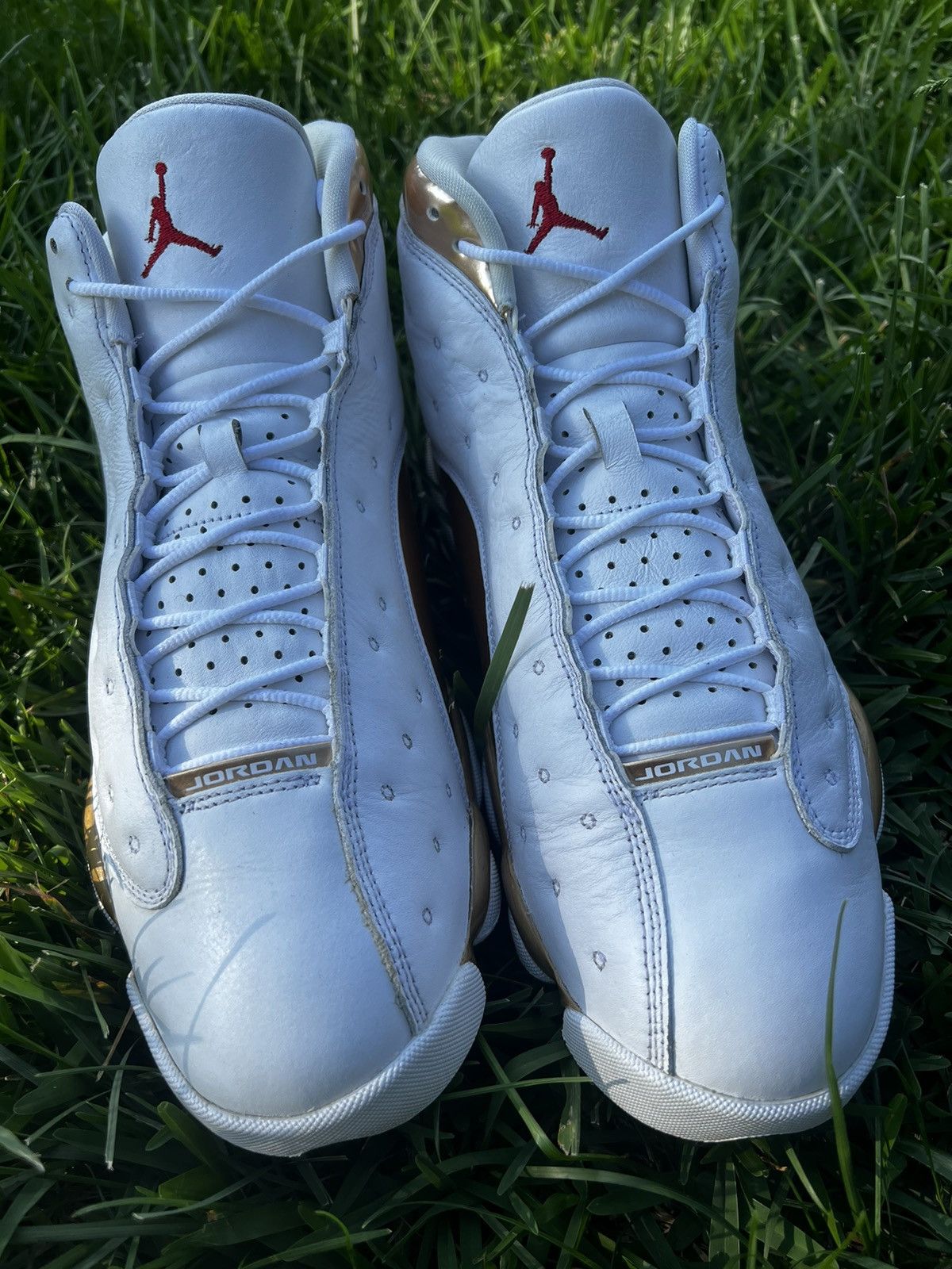 Jordan Brand CLEAN Air Jordan 13 size 12 Mens DMP Gold shoes Size US 12 / EU 45 - 4 Thumbnail