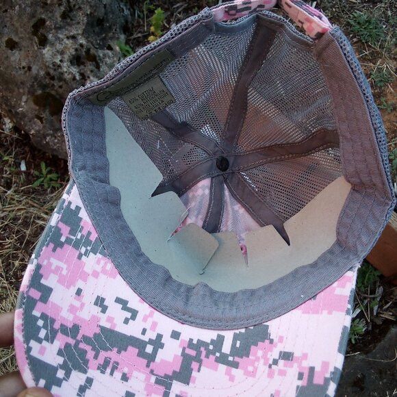Other NWT Ducks Unlimited Digital Camouflage Strap Back Hat Pink Size ONE SIZE - 6 Thumbnail