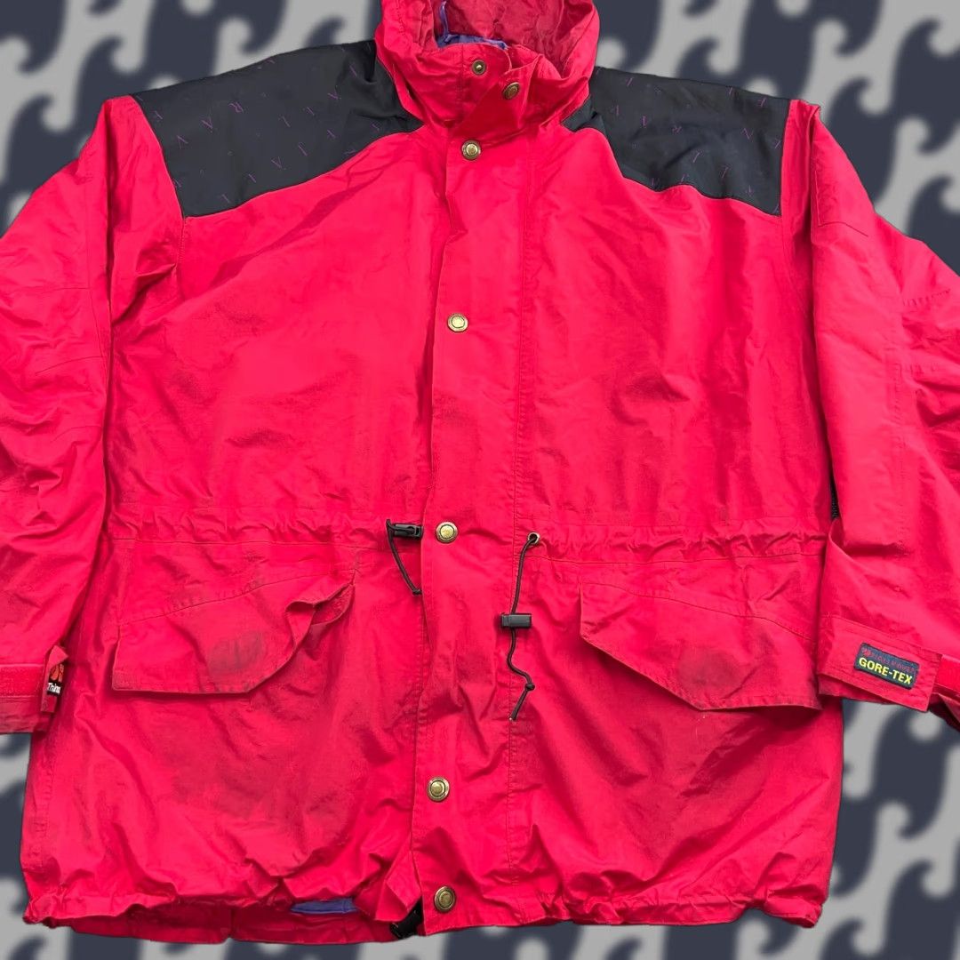 Vintage VINTAGE Fjallraven Gore-Tex Jacket Mens M Red Outdoor Windbreaker Full Zip Size US M / EU 48-50 / 2 - 1 Thumbnail
