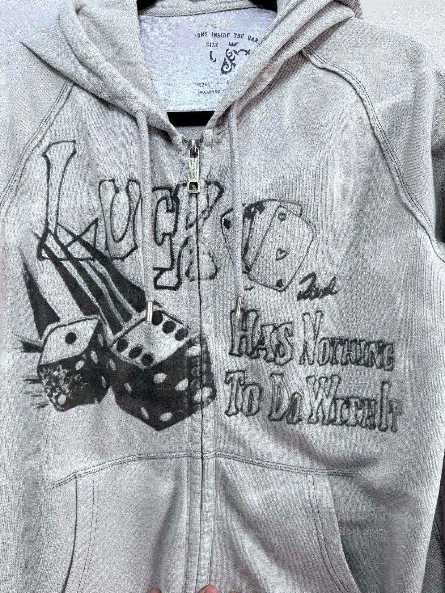 Diesel Diesel Unisex New Thick Sweatshirt. Size US L / EU 52-54 / 3 - 3 Thumbnail
