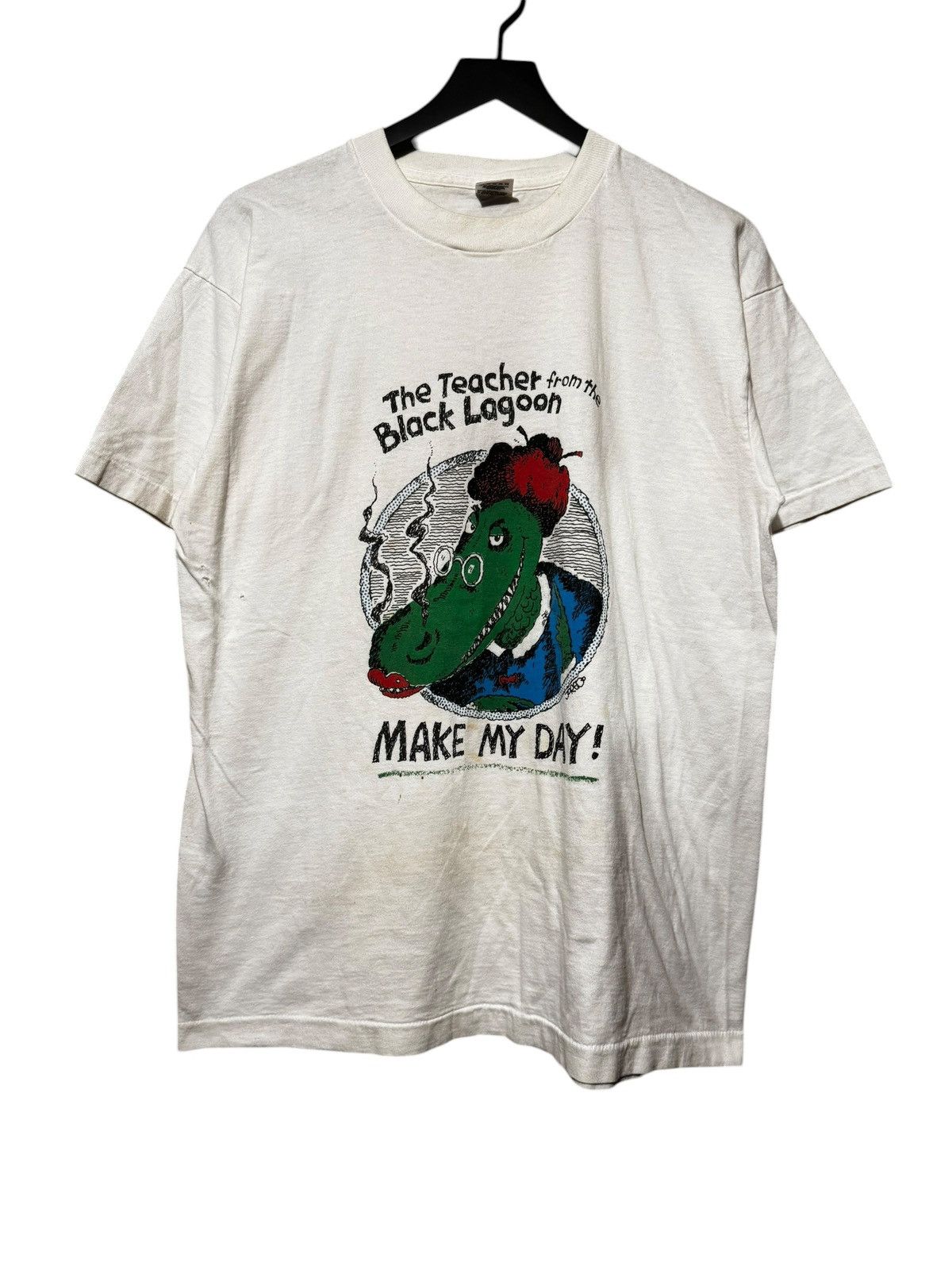 Vintage 90s teacher from the Black Lagoon graphic tee Size US L / EU 52-54 / 3 - 1 Thumbnail