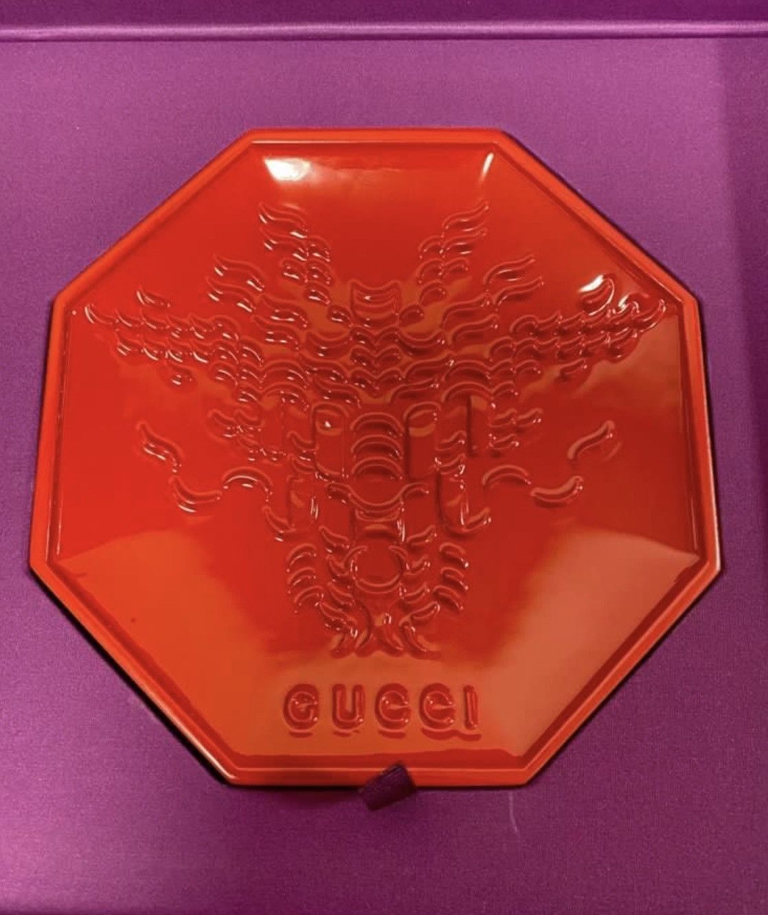 Gucci 🔥 Rare! Gucci dragon 🐉 plate dish Home Decor red packets set Size ONE SIZE - 3 Thumbnail