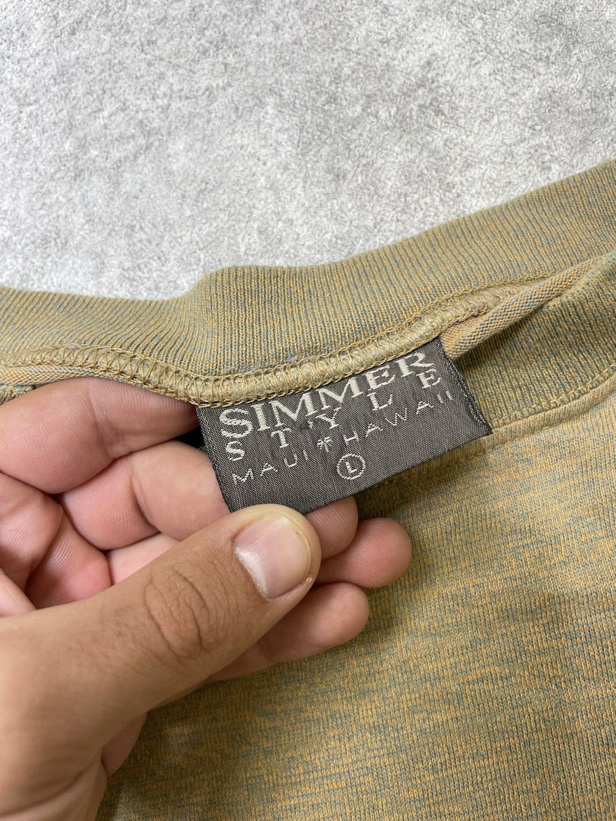 Other Simmer Style Maui Hawaii VintageT-Shirt. Washed-Out Size US L / EU 52-54 / 3 - 13 Thumbnail