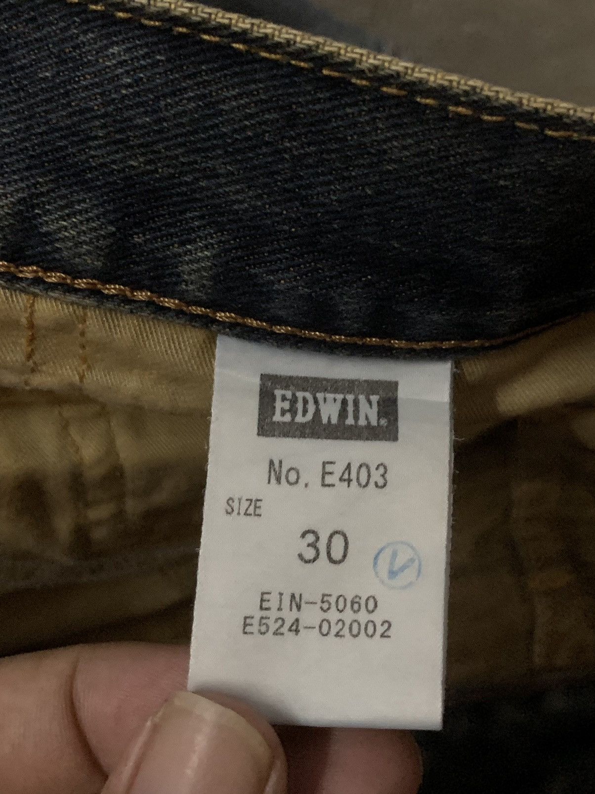 Edwin Edwin Flare Denim Jeans Size US 30 / EU 46 - 10 Thumbnail