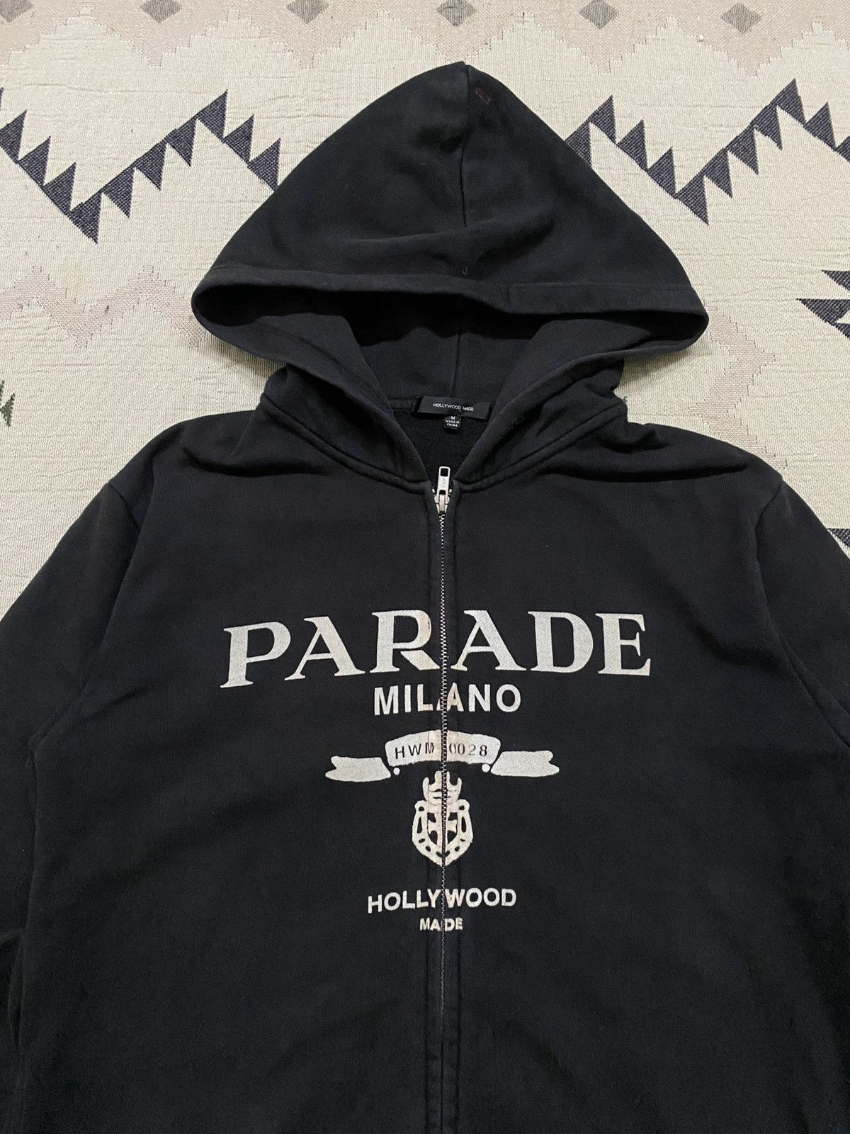 Other 2000s HOLLYWOOD MADE “PARADE MILANO” HOODIE ZIPPER Size US M / EU 48-50 / 2 - 6 Thumbnail