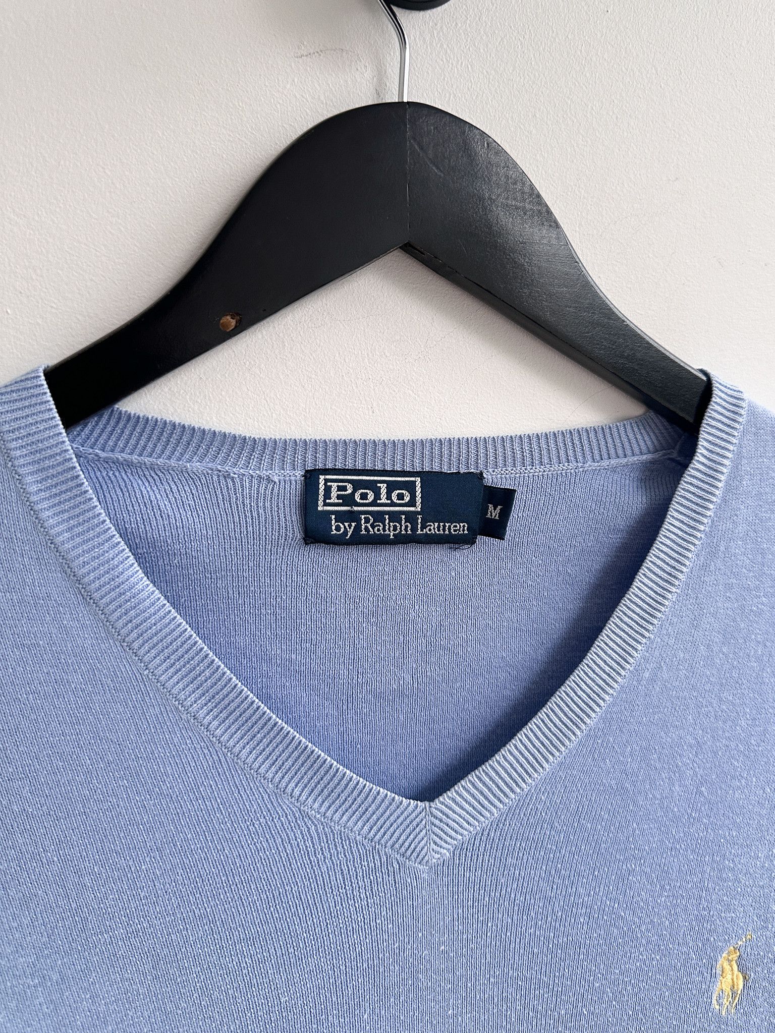 Polo Ralph Lauren × Ralph Lauren Polo Ralph Lauren V Neck Jumper Sweater Pullover Size US M / EU 48-50 / 2 - 4 Thumbnail