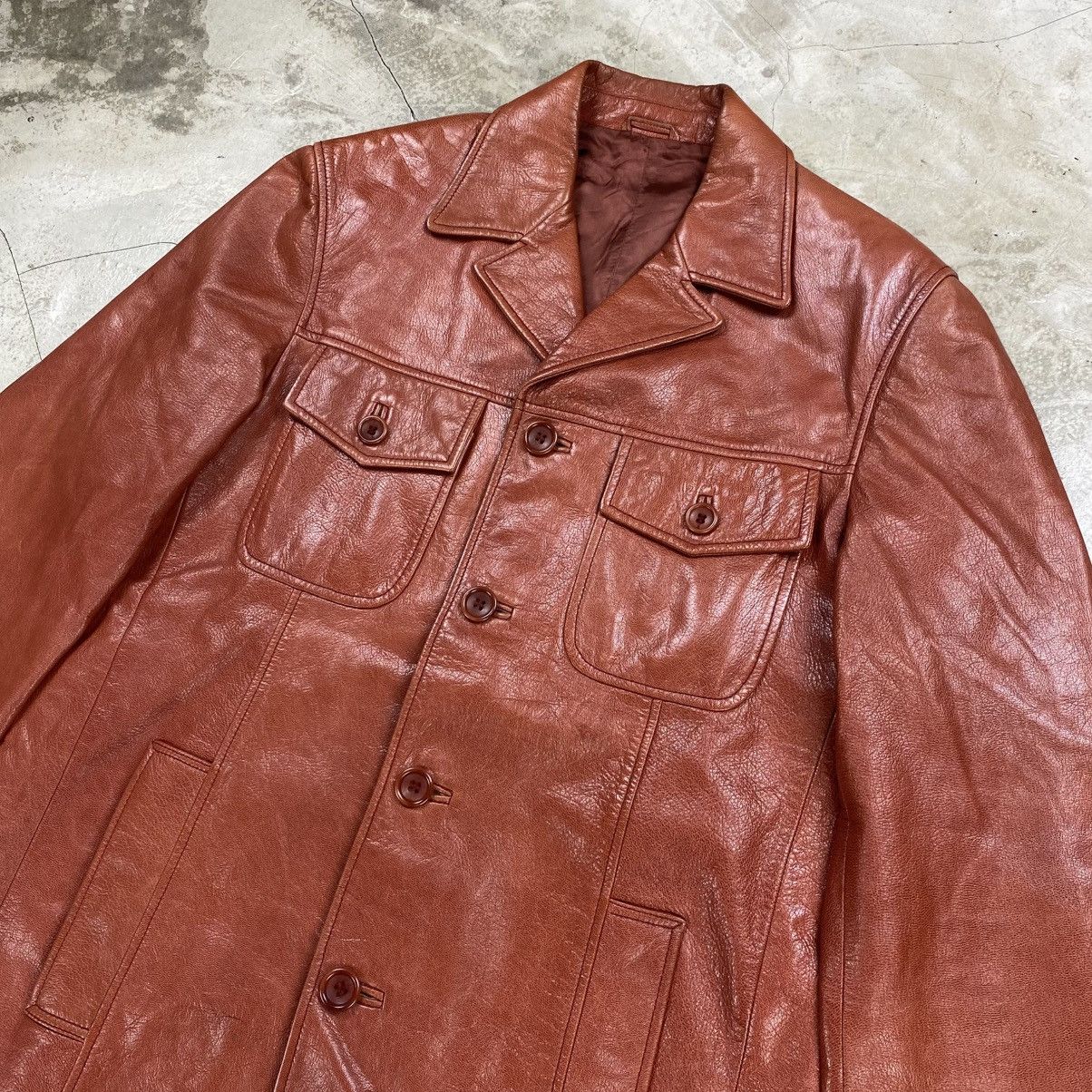 Kenzo Vintage Homme Goat Leather Jacket Size US L / EU 52-54 / 3 - 2 Thumbnail