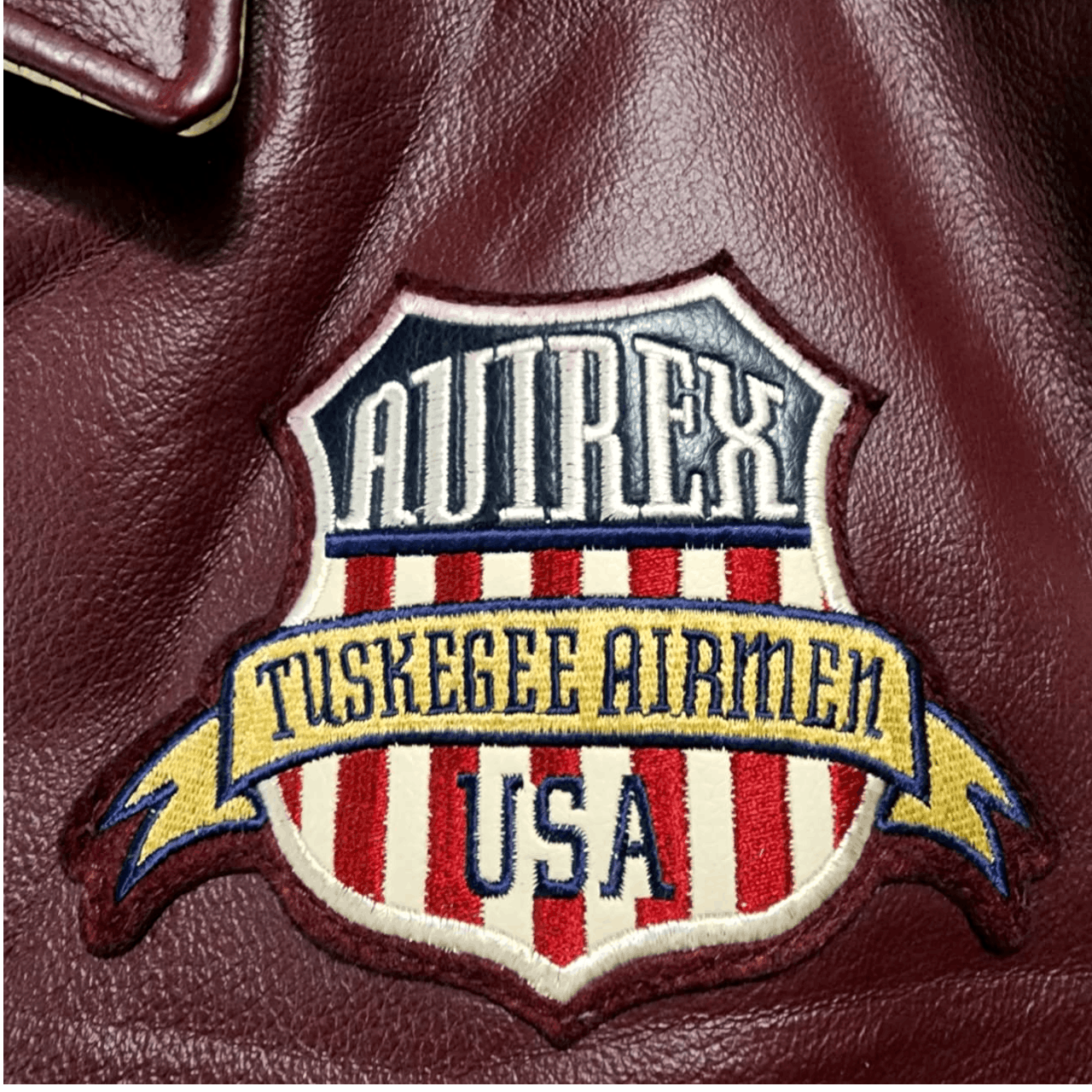 Avirex Authentic Avirex Tuskegee Airmen varsity leather-fashionella Size US L / EU 52-54 / 3 - 5 Thumbnail