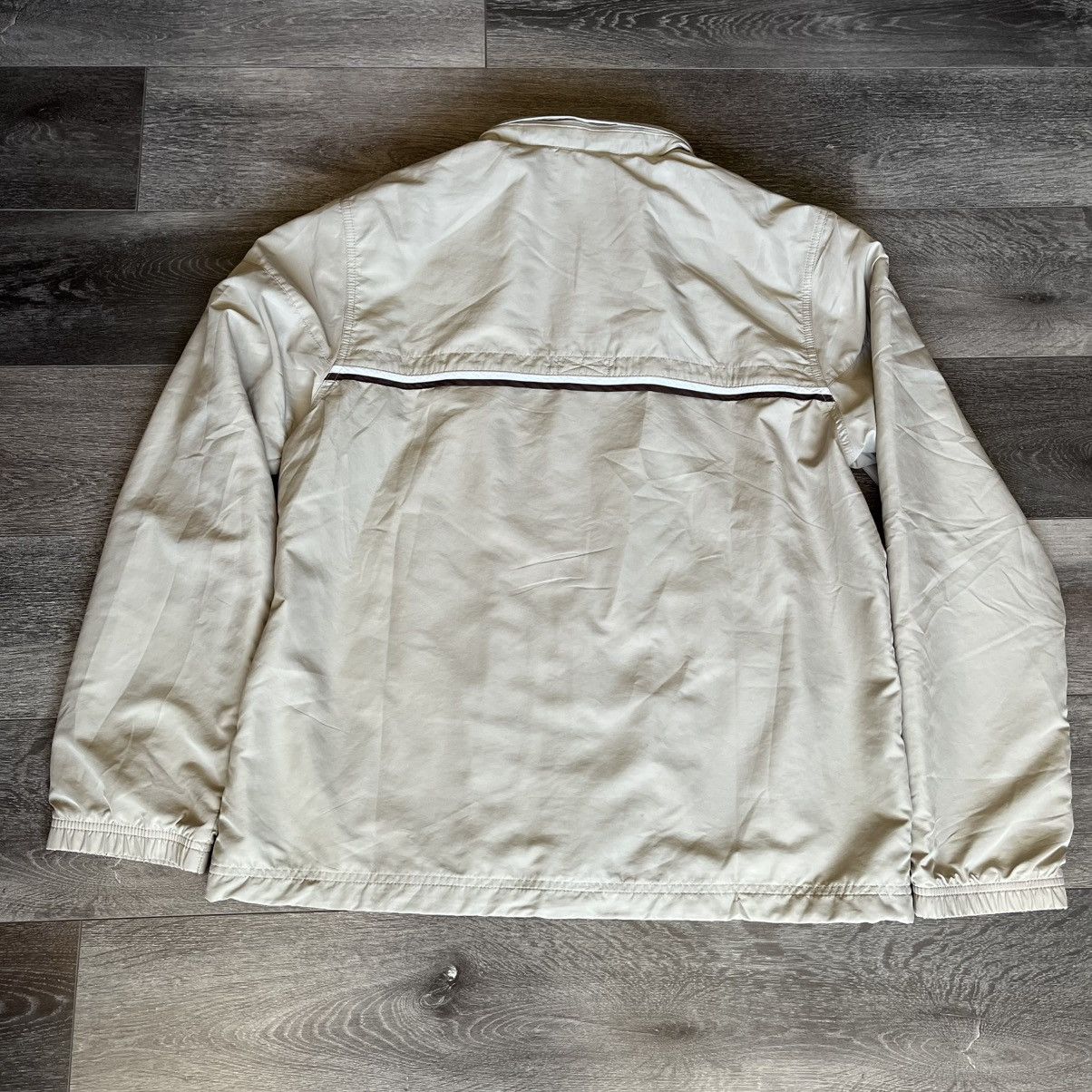 Nike × Vintage Vintage 2000s Nike Zip Up Hooded Light Jacket Swoosh Coaches Size US L / EU 52-54 / 3 - 12 Thumbnail