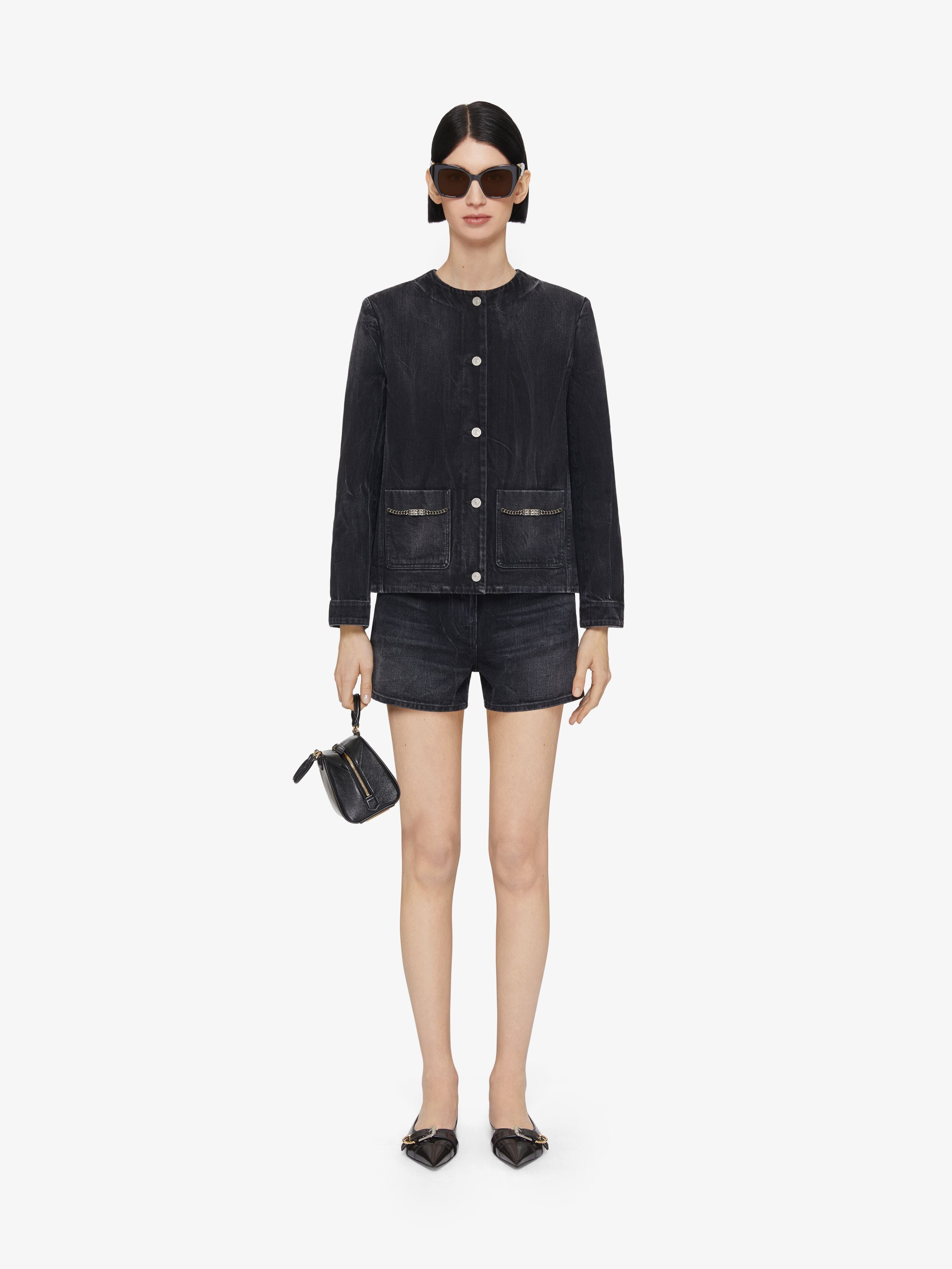 Givenchy oc11z0725 Jacket in Black Size S / US 4 / IT 40 - 3 Thumbnail