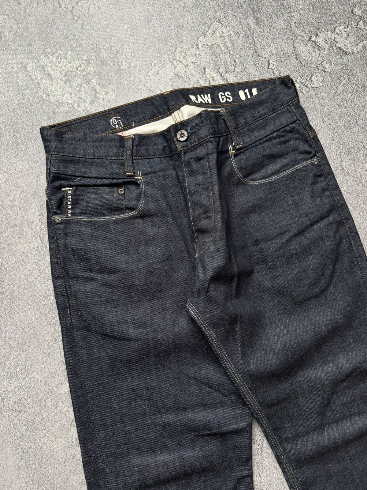 G-Star × Japanese Brand G star raw 34/30 new radar tapered breach embro denim pant Size US 34 / EU 50 - 9 Thumbnail