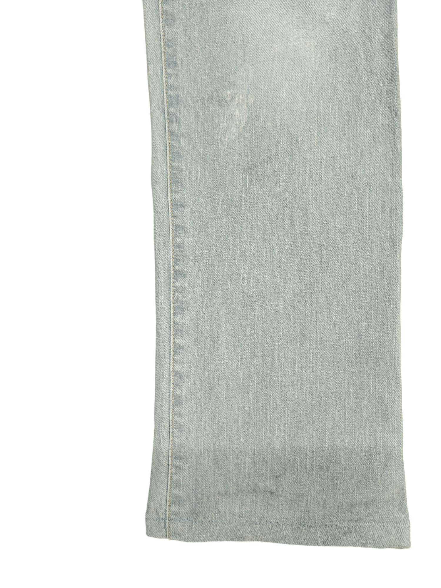 Tornado Mart Slim Flare Tornado Mart Clawmark Faded Denim Bootcut Y2k Size US 35 - 8 Thumbnail