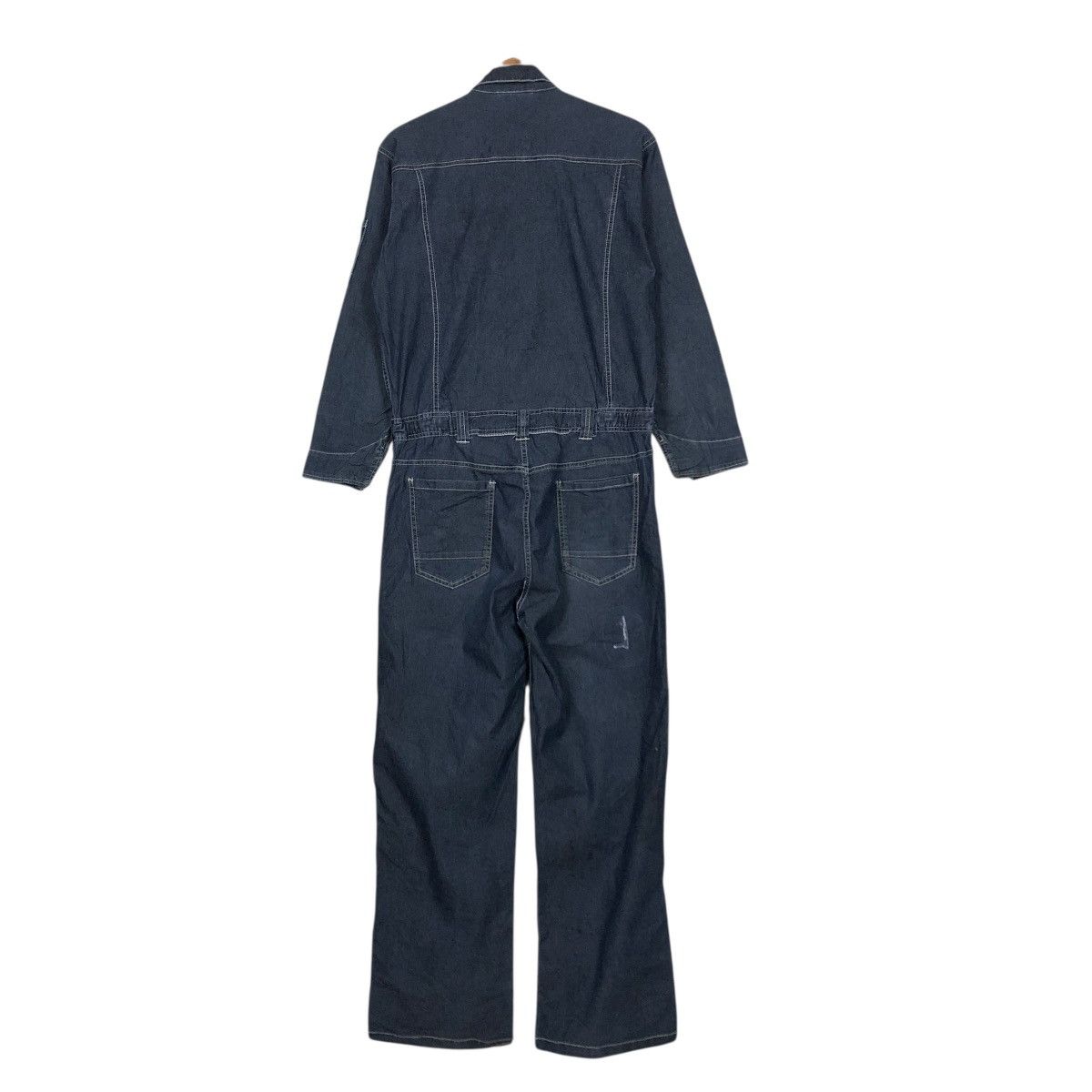 Japanese Brand 🔥VINTAGE DENIM WORKER OVERALL DICKIES USA INDIGO Size US 32 / EU 48 - 8 Thumbnail