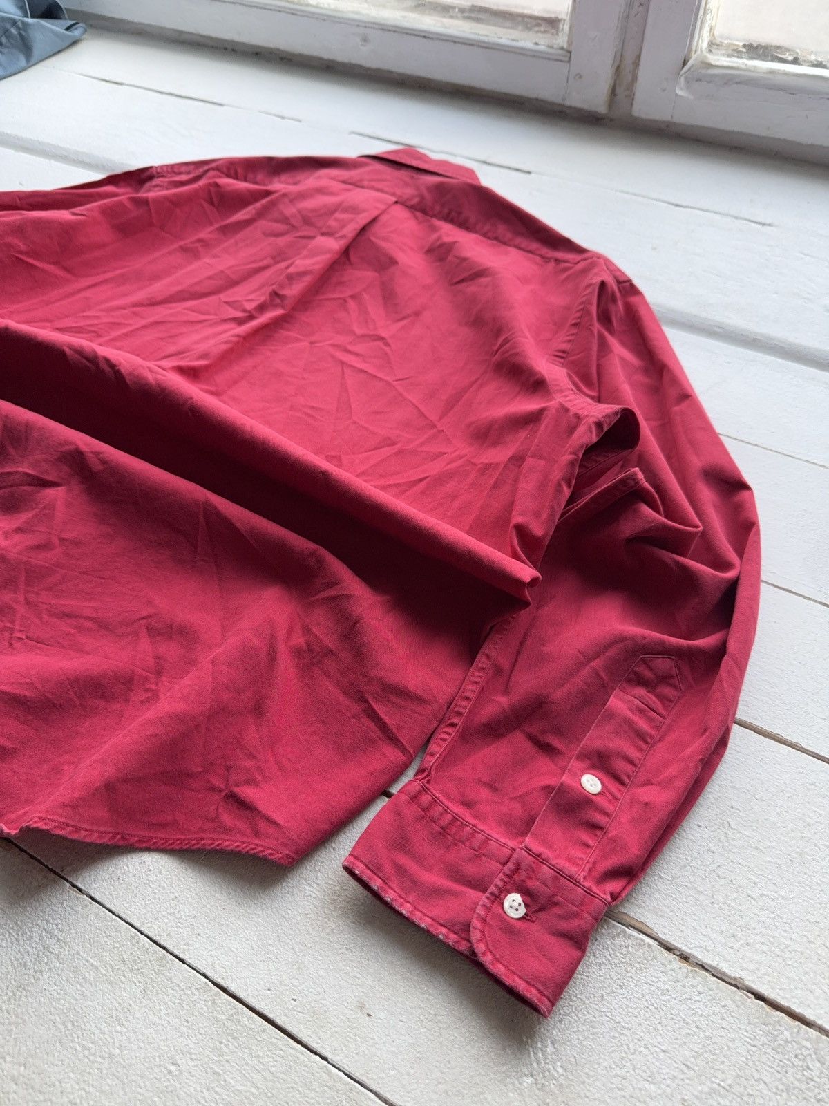 Polo Ralph Lauren Vintage Ralph Lauren faded Red Cotton Button-Down Shirt XL Size US XL / EU 56 / 4 - 11 Thumbnail