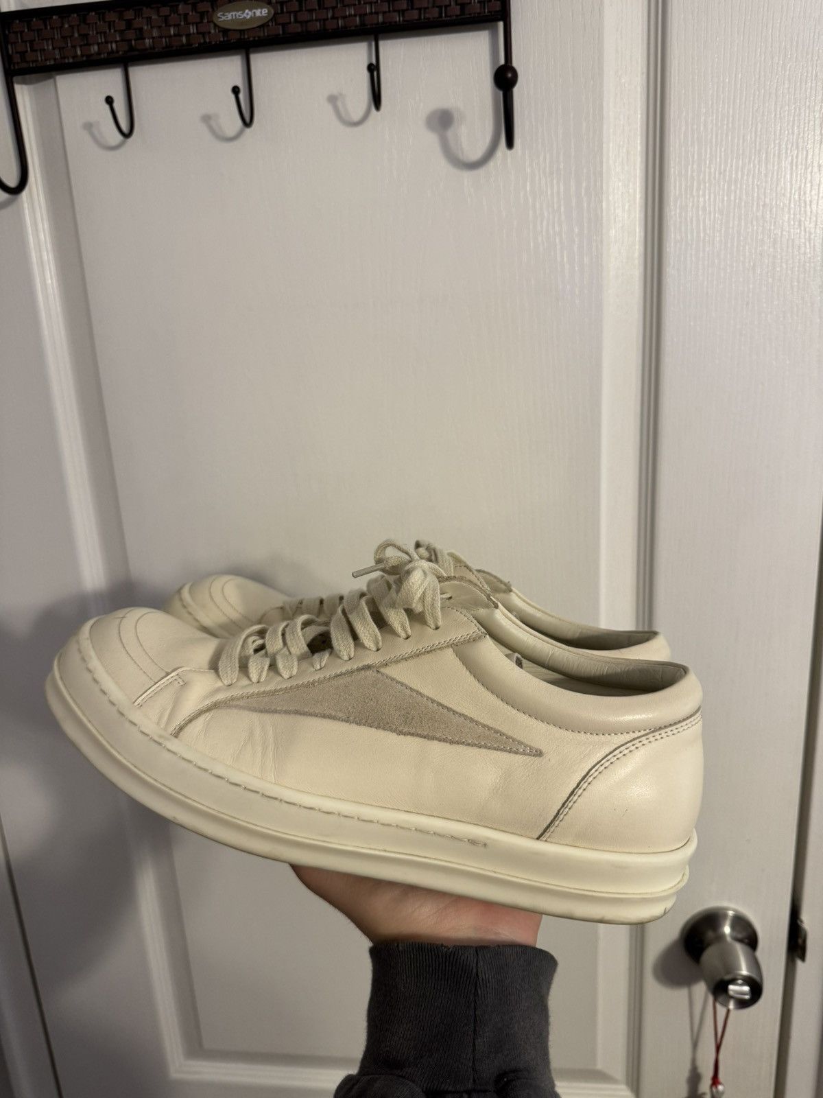 Rick Owens Rick Owens Vintage Leather Milk Vans Size US 10 / EU 43 - 6 Thumbnail