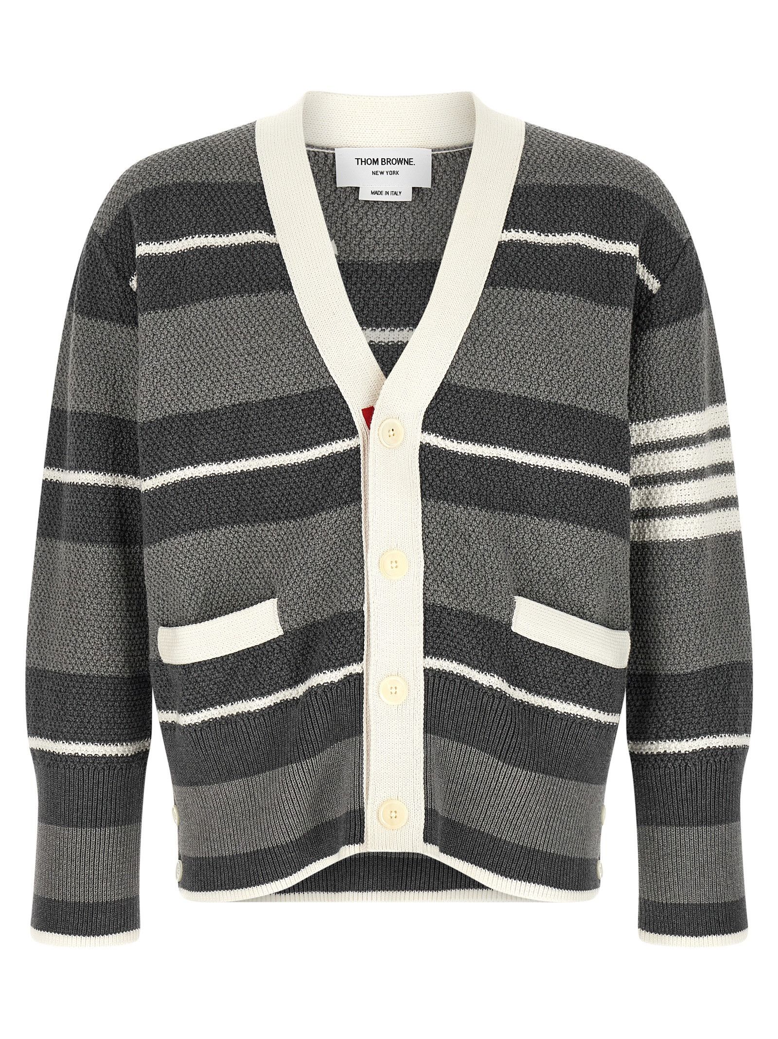Thom Browne Striped cardigan Size US S / EU 44-46 / 1 - 1 Thumbnail