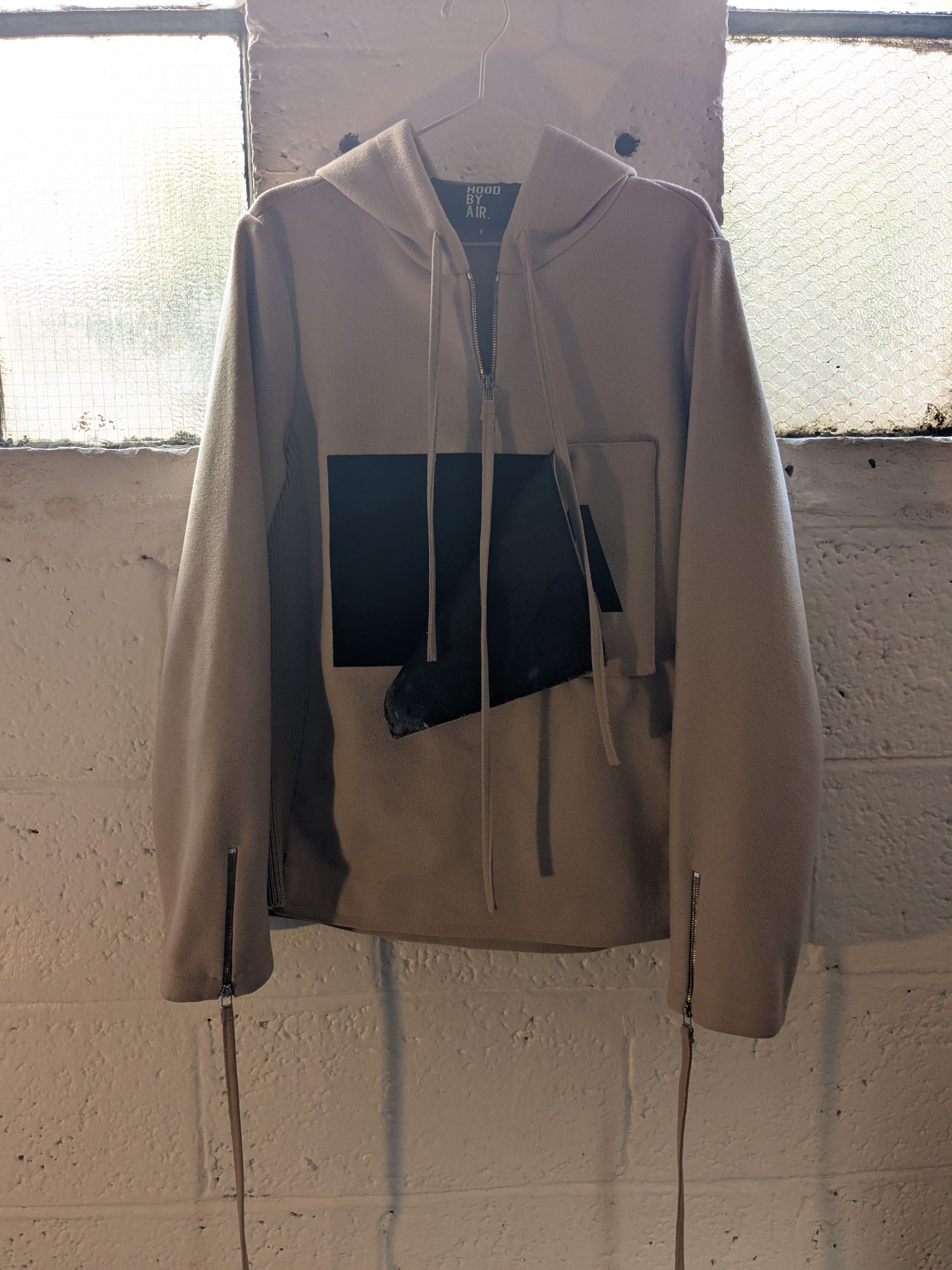 Hood By Air Hood by air FW15 "Daddy" wool camel hoodie Size US M / EU 48-50 / 2 - 3 Thumbnail