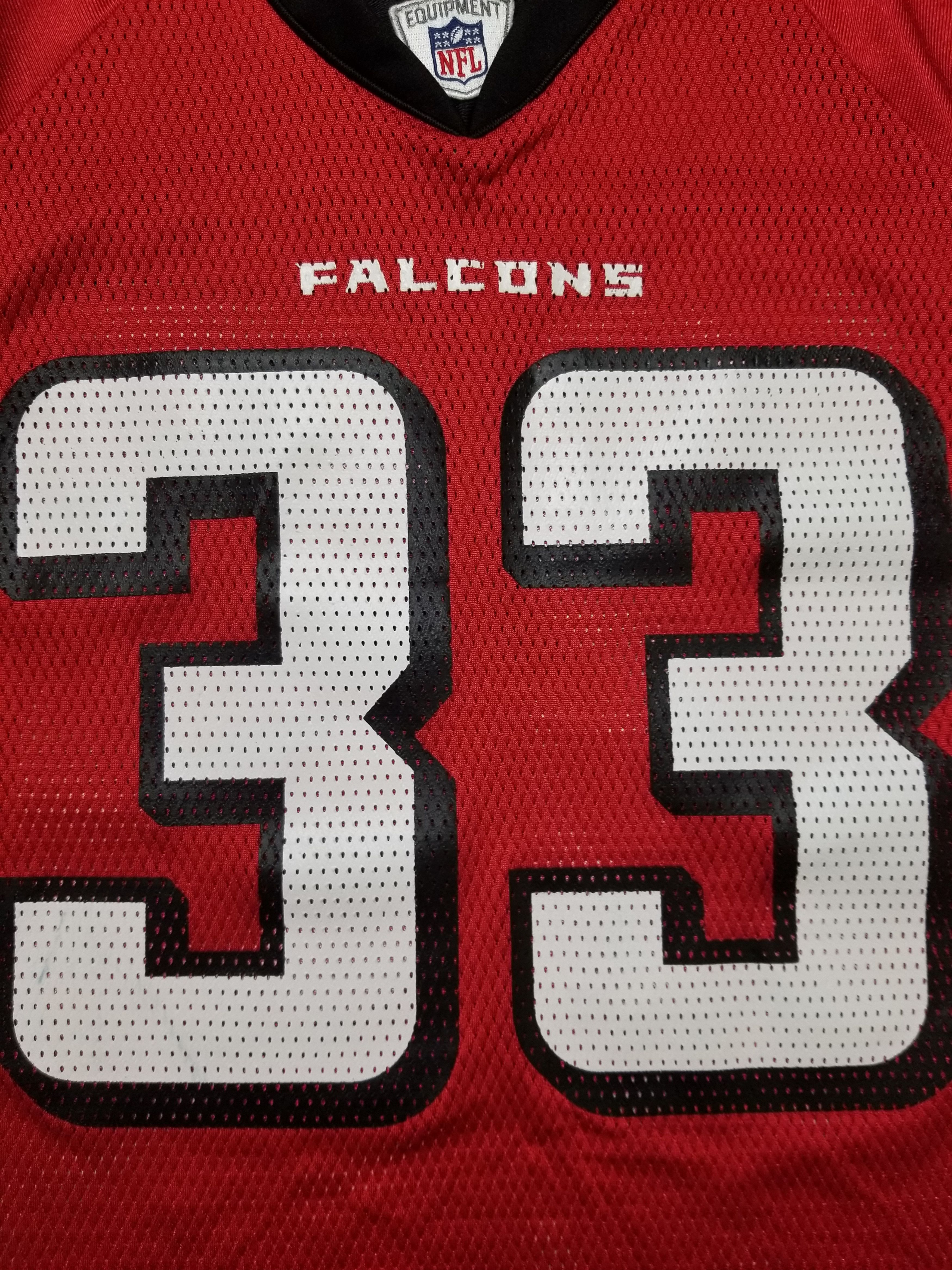 Reebok Atlanta Falcons #33 Turner Reebok Red Edition NFL Jersey Size US M / EU 48-50 / 2 - 14 Thumbnail