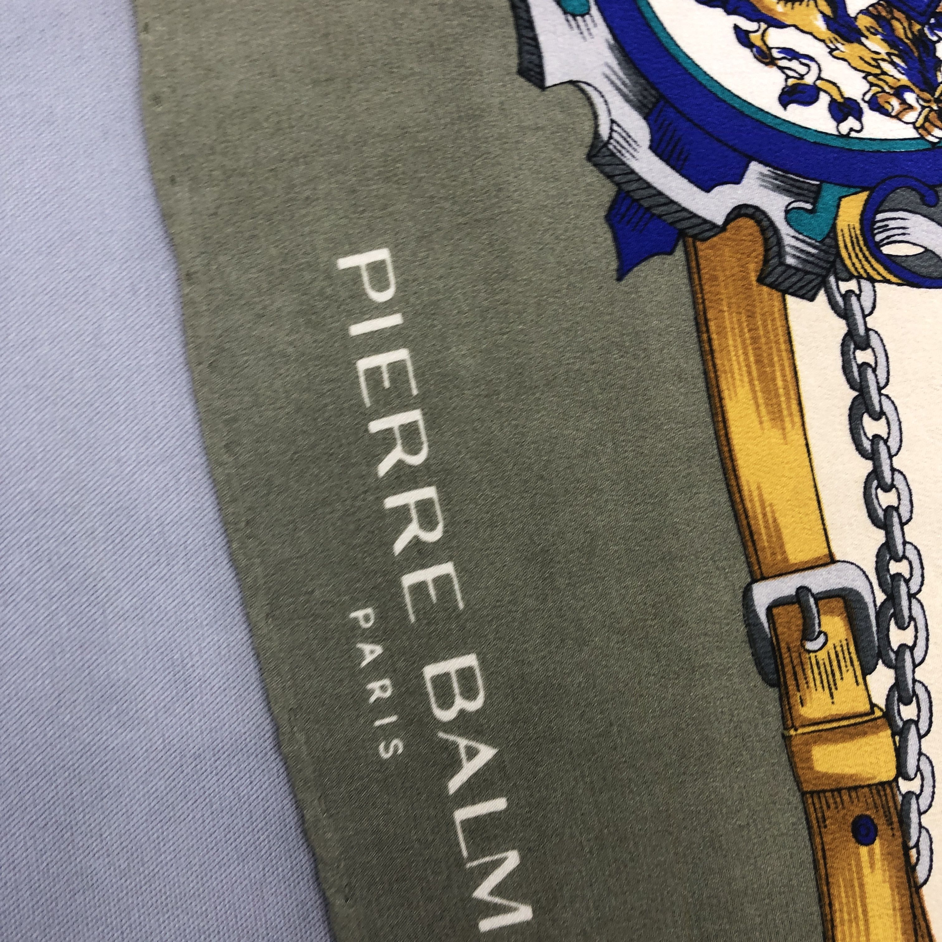 Pierre Balmain × Vintage Vintage Pierre Balmain SILK Scarf Twill Stole Wraps Scarves Size ONE SIZE - 17 Thumbnail