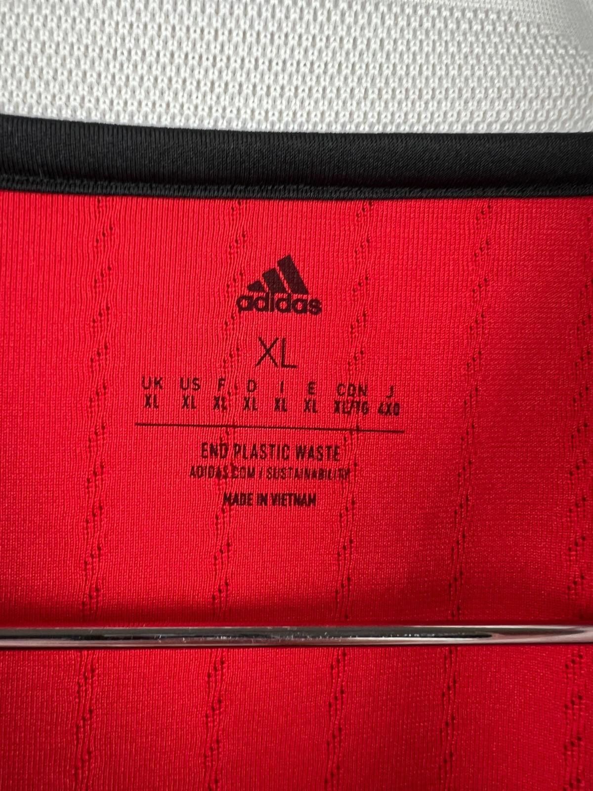 Adidas Authentic Adidas Manchester United 22/23 Home Jersey XL Size ONE SIZE - 5 Thumbnail