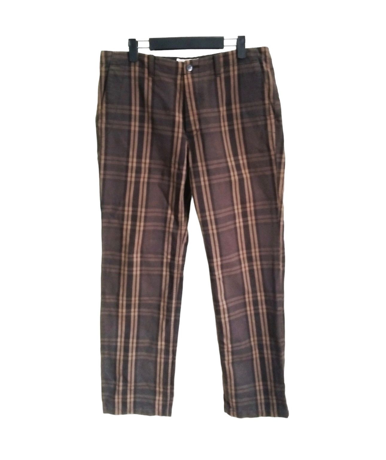 Hysteric Glamour Japanese Brand SPELLBOUND Made in Japan Tartan Trouser Pant Size US 33 - 1 Thumbnail
