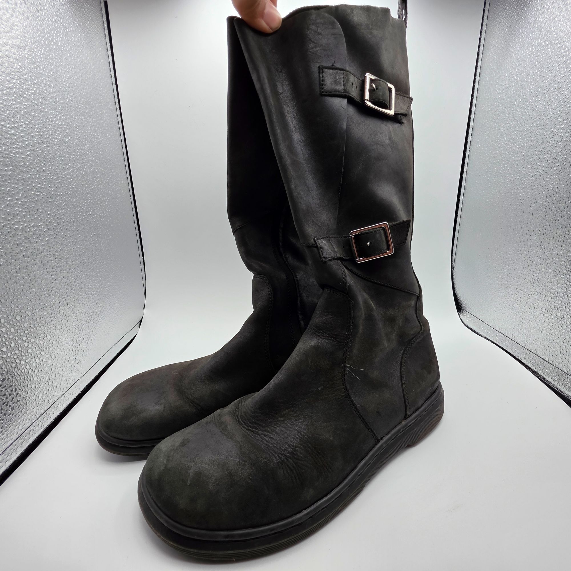 Dr. Martens Dr Martens Caite Womens Size 6 Black Mid Calf Soft Leather Z Size US 6 / IT 36 - 4 Thumbnail