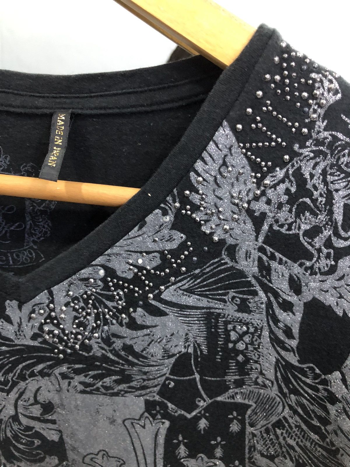 Karl Kani Karl Kani Japan Master of My Domain Rhinestone Long Sleeve Size S / US 4 / IT 40 - 6 Thumbnail