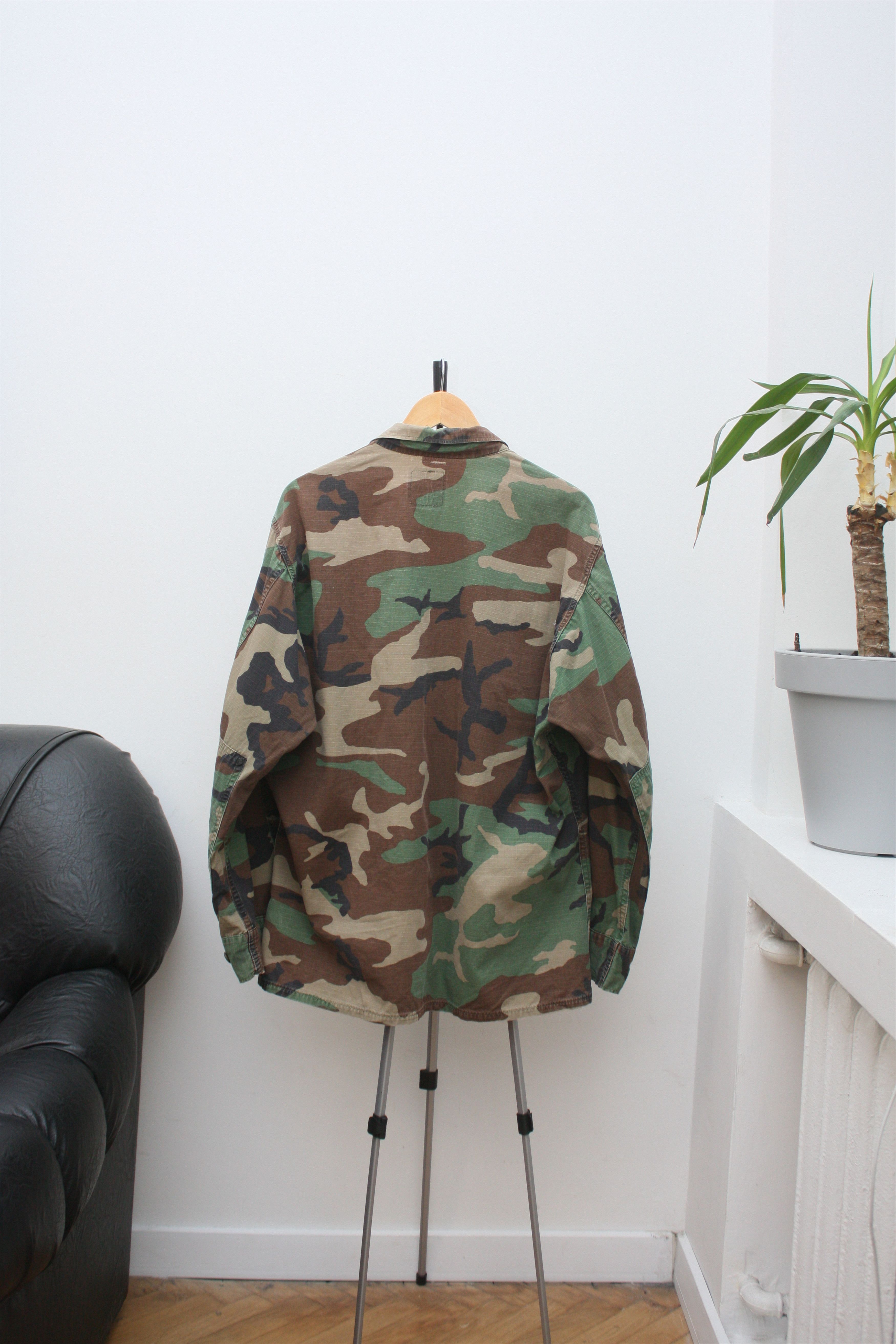 Vintage U.S. Army Woodland Camo Vintage Jacket Men's L Size US L / EU 52-54 / 3 - 2 Thumbnail