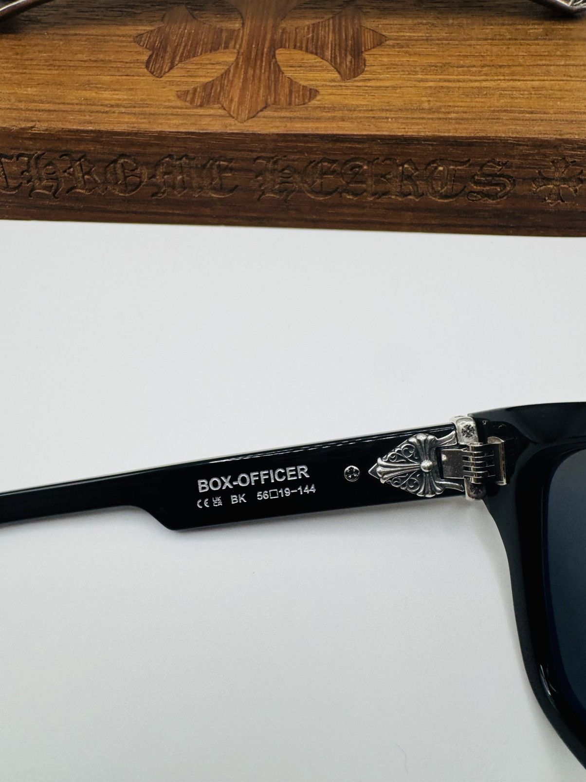 Chrome Hearts Chrome Hearts Diamond Box Officer Sunglasses. Size ONE SIZE - 7 Thumbnail