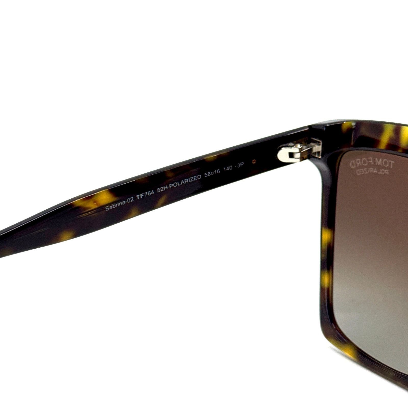 Tom Ford New, TOM FORD Sabrina-02 Sunglasses TF764 52H Authentic Size ONE SIZE - 8 Thumbnail