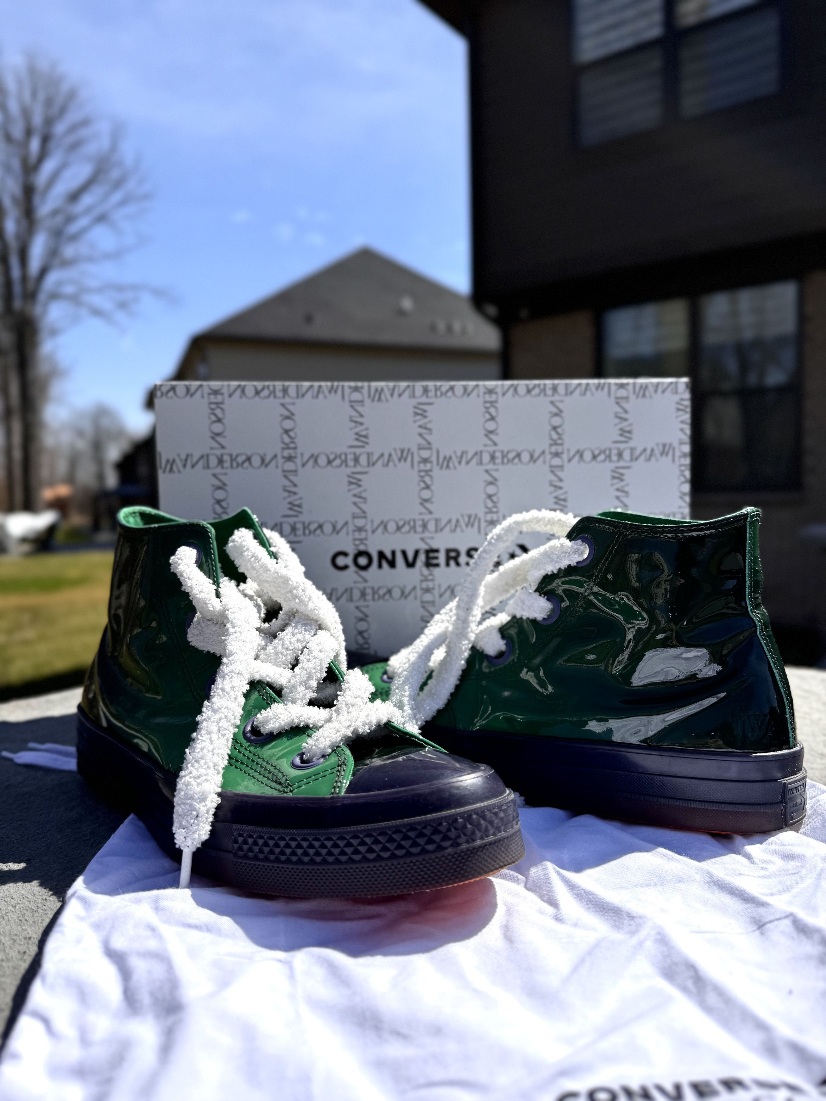 Converse × JW Anderson JW Anderson X Converse - Chuck 70 Hi Top 'Toy' Green Size US 11 / EU 44 - 6 Thumbnail