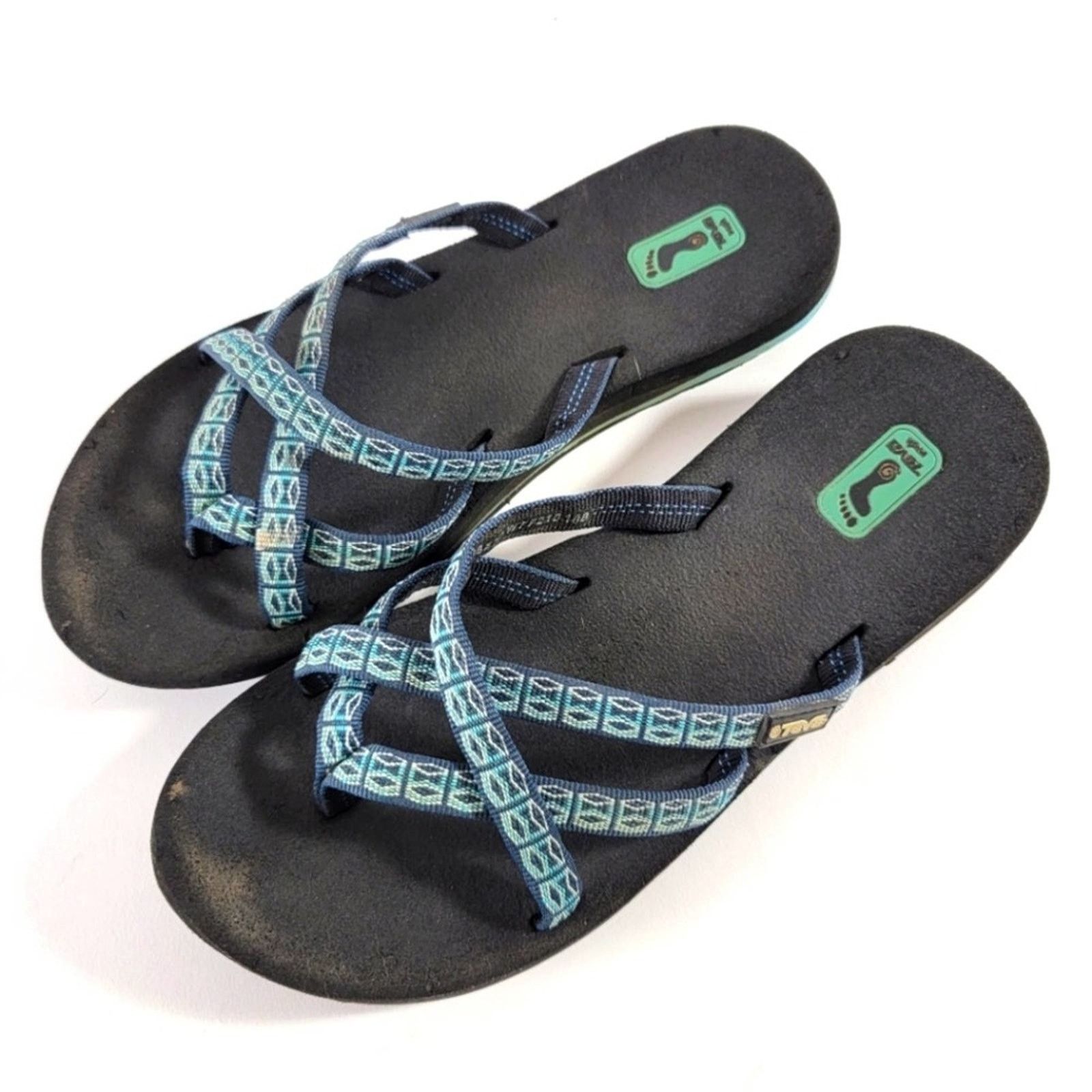 Teva Teva Olowahu Mush Flip Flop Sandals - 7 Size US 7 / IT 37 - 1 Thumbnail