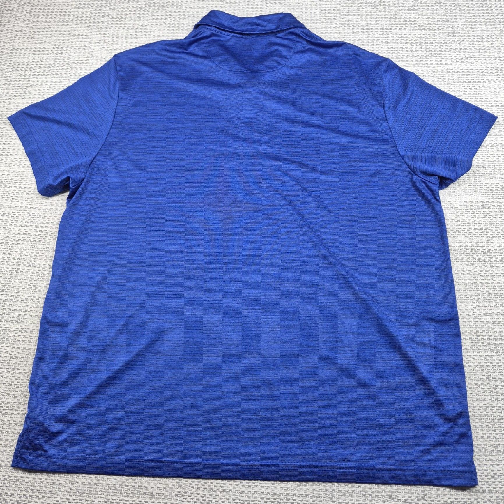 Vintage Birdie Bound Polo Shirt Mens 3XL Blue Stretch Solid Knit Tech Shirt Polo Mens 3XL Blue Size US XXL / EU 58 / 5 - 6 Thumbnail
